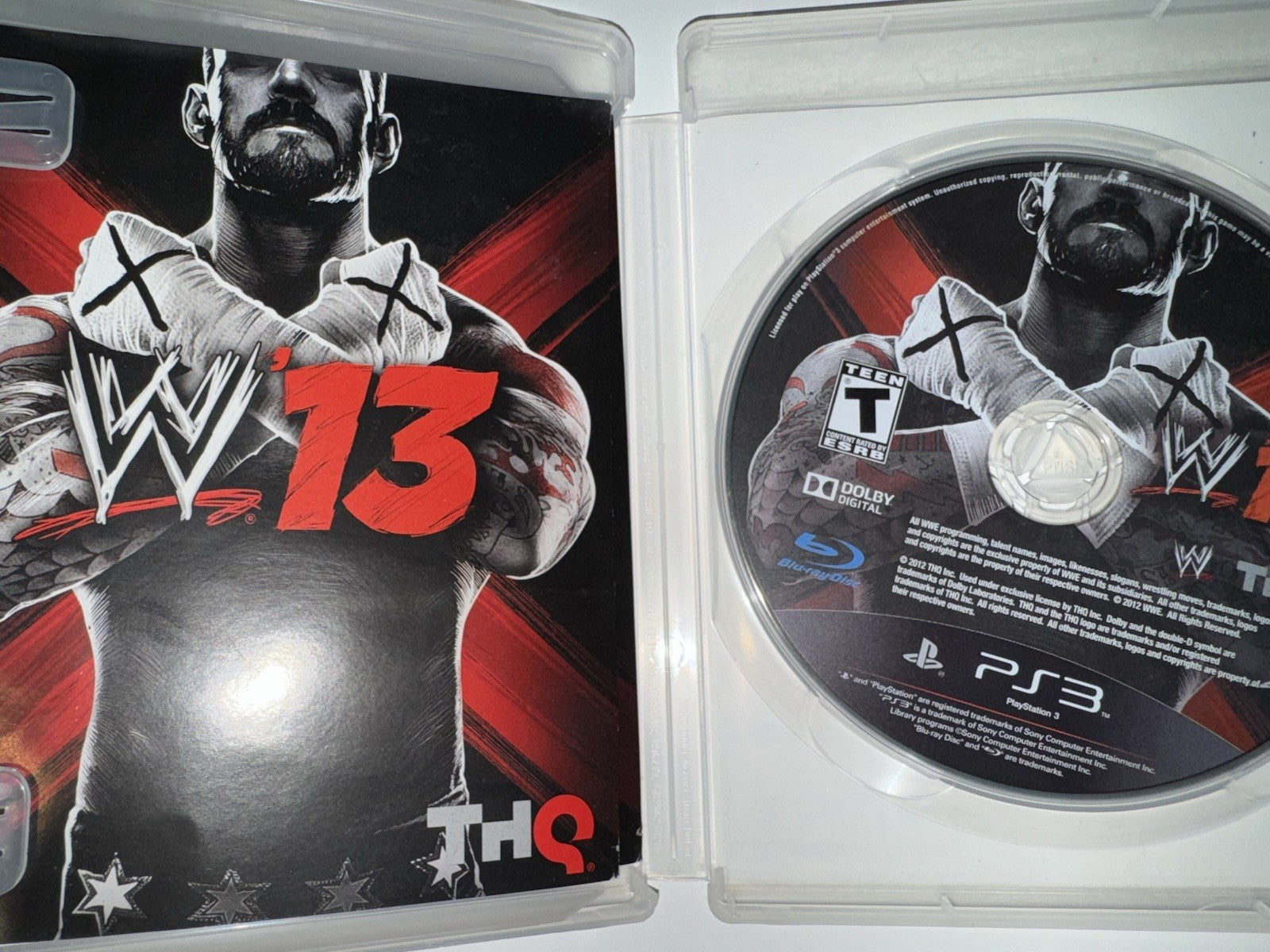 WWE '13 (Sony PlayStation 3, 2012) CIB COMPLETE PS3