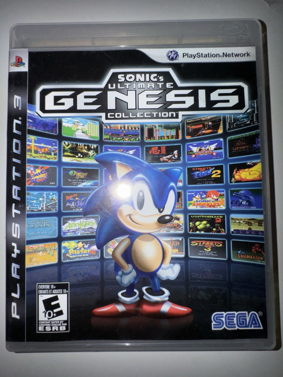 Sonic’s Ultimate Genesis Collection (Sony PlayStation 3, 2009) CIB COMPLETE PS3