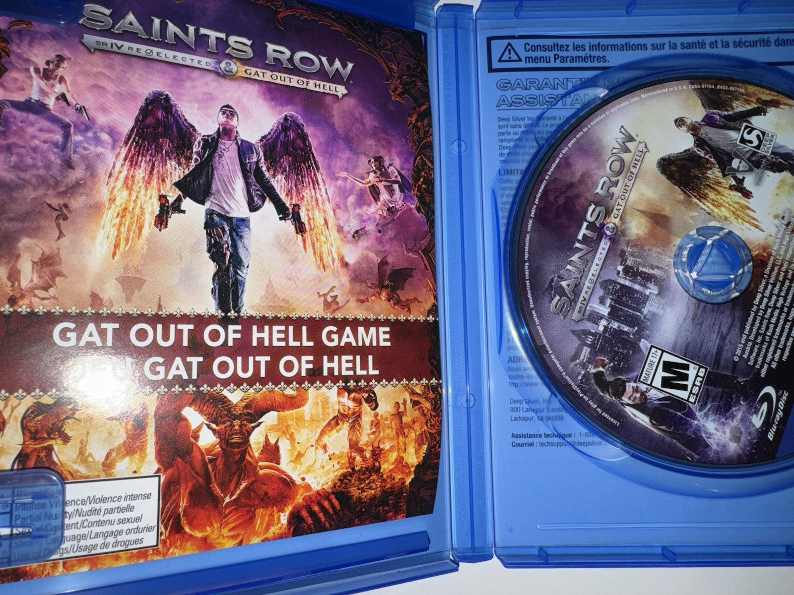 Saints Row IV: Re-Elected & Gat Out of Hell (Sony PlayStation 4, 2015) PS4