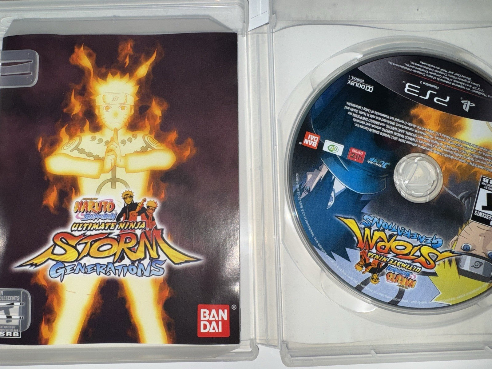 Naruto Shippuden: Ultimate Ninja Storm Generations (Sony PlayStation 3 PS3) CIB