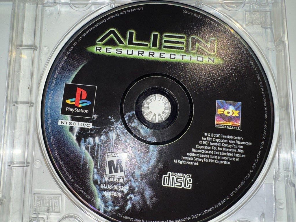 Alien Resurrection (PlayStation 1, 2000) DISC ONLY PS1