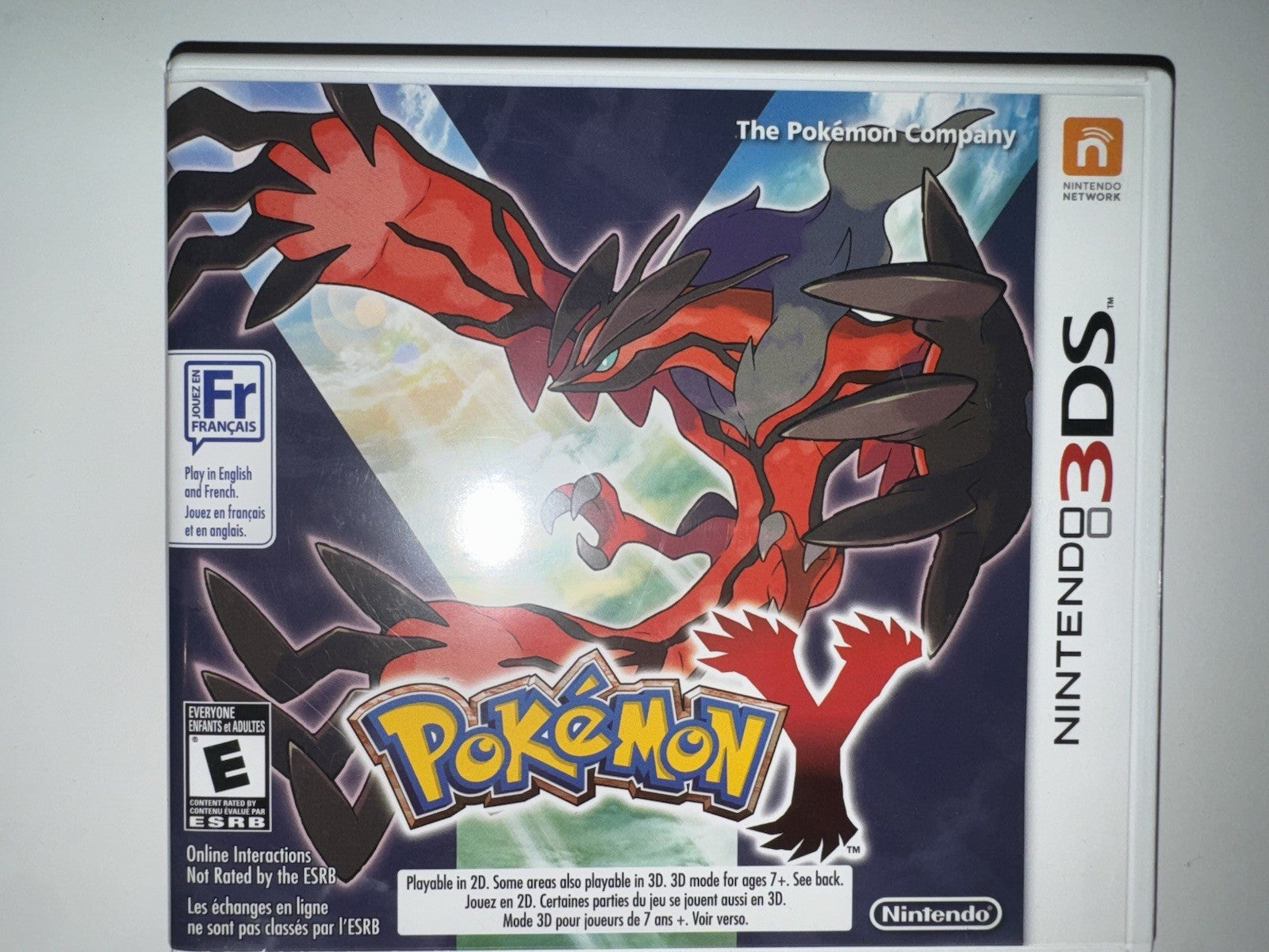Pokemon Y (Nintendo 3DS, 2013) CIB Complete 3DS