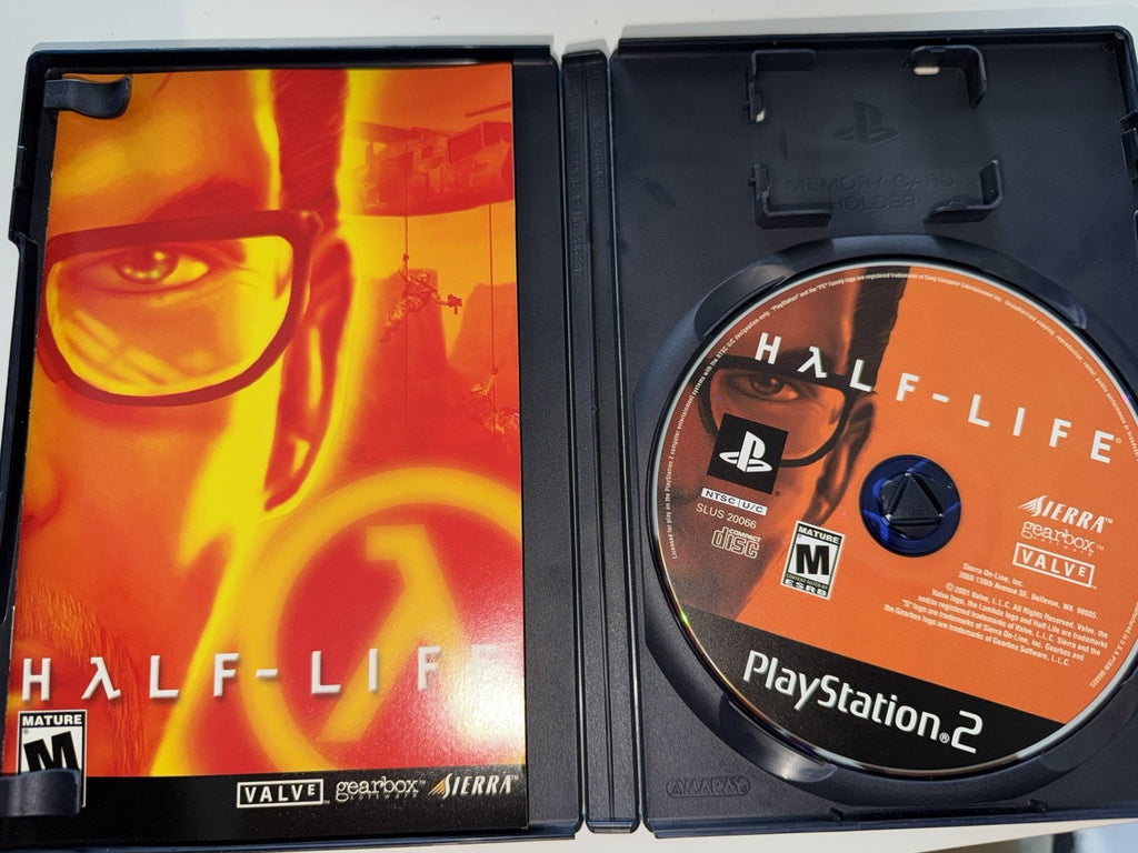 Half-Life (Sony PlayStation 2, 2001) CIB COMPLETE PS2