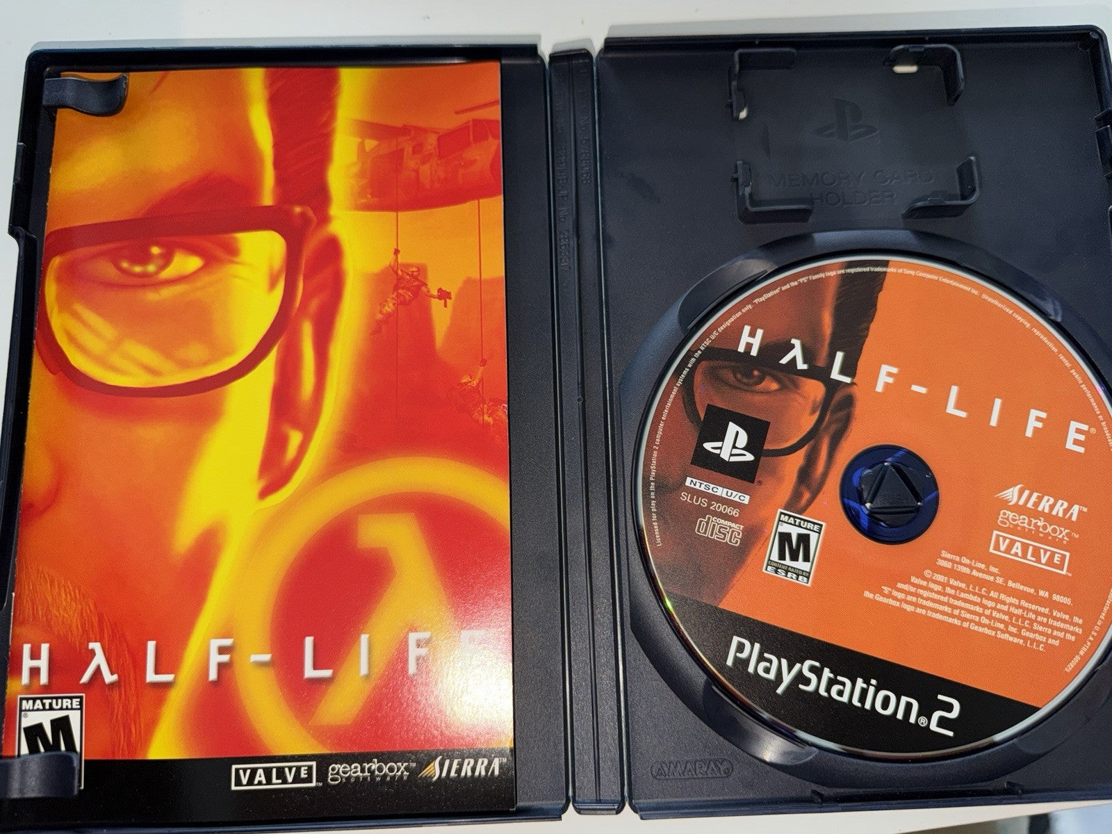 Half-Life (Sony PlayStation 2, 2001) CIB COMPLETE PS2