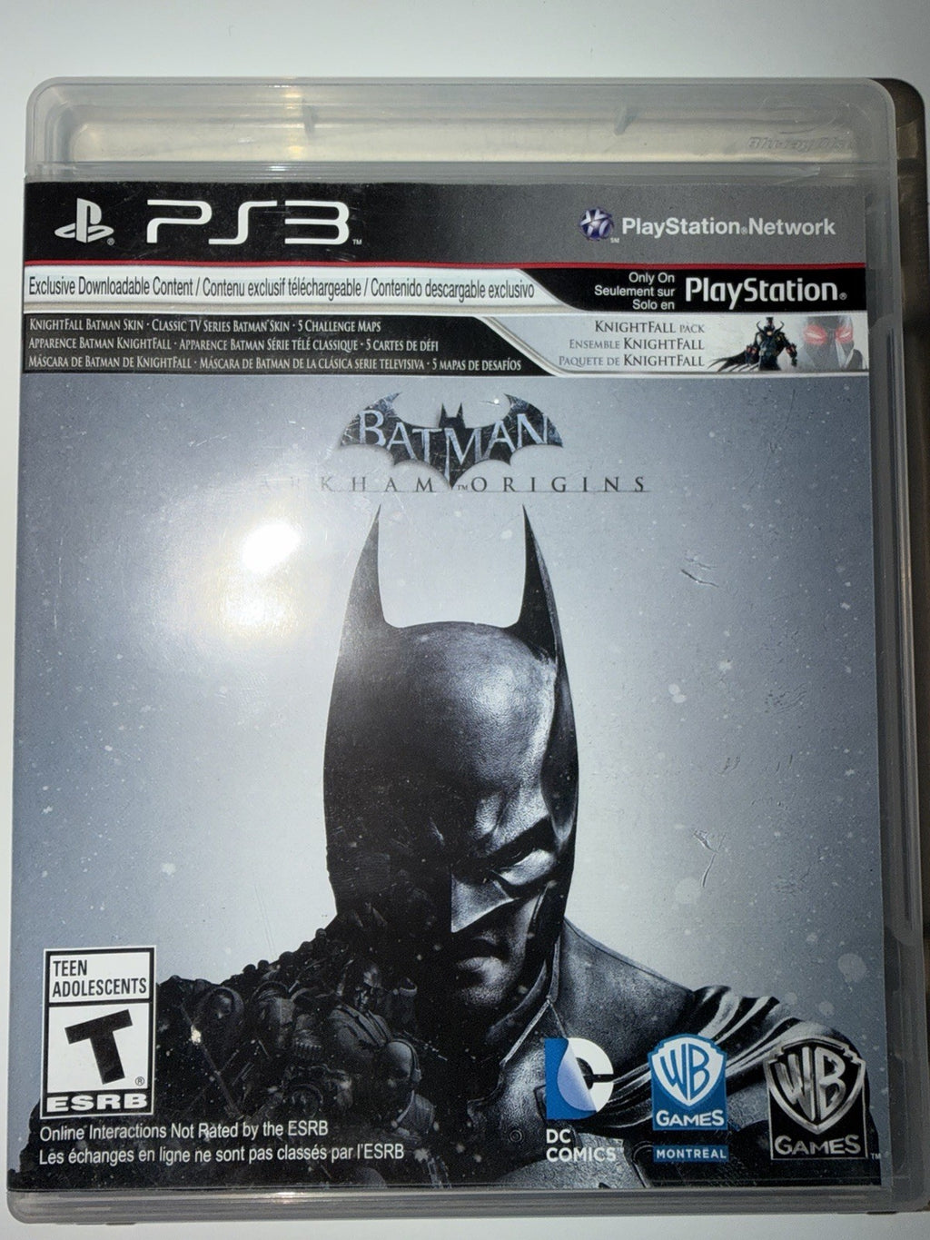 Batman: Arkham Origins (Sony PlayStation 3, 2013) PS3