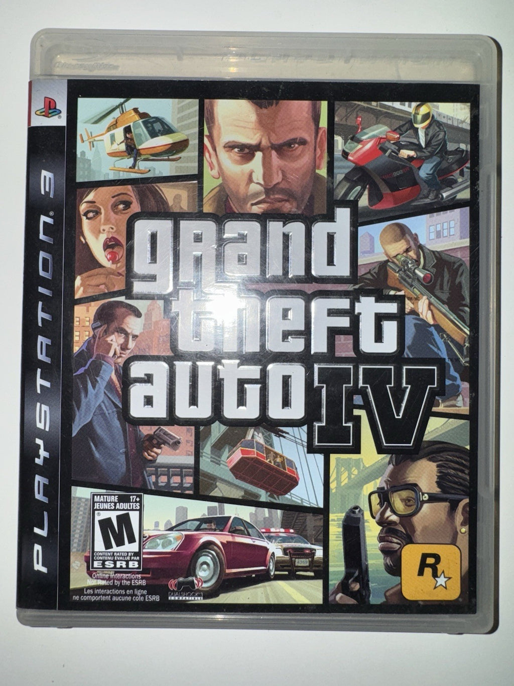 Grand Theft Auto IV (PlayStation 3, 2008) CIB COMPLETE +MANUAL/MAP PS3 GTA 4