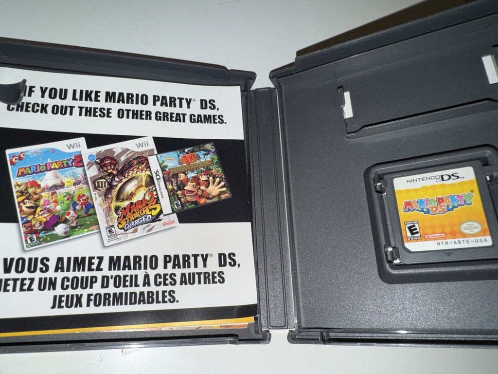 Mario Party DS (Nintendo DS, 2007) CIB COMPLETE + MANUAL