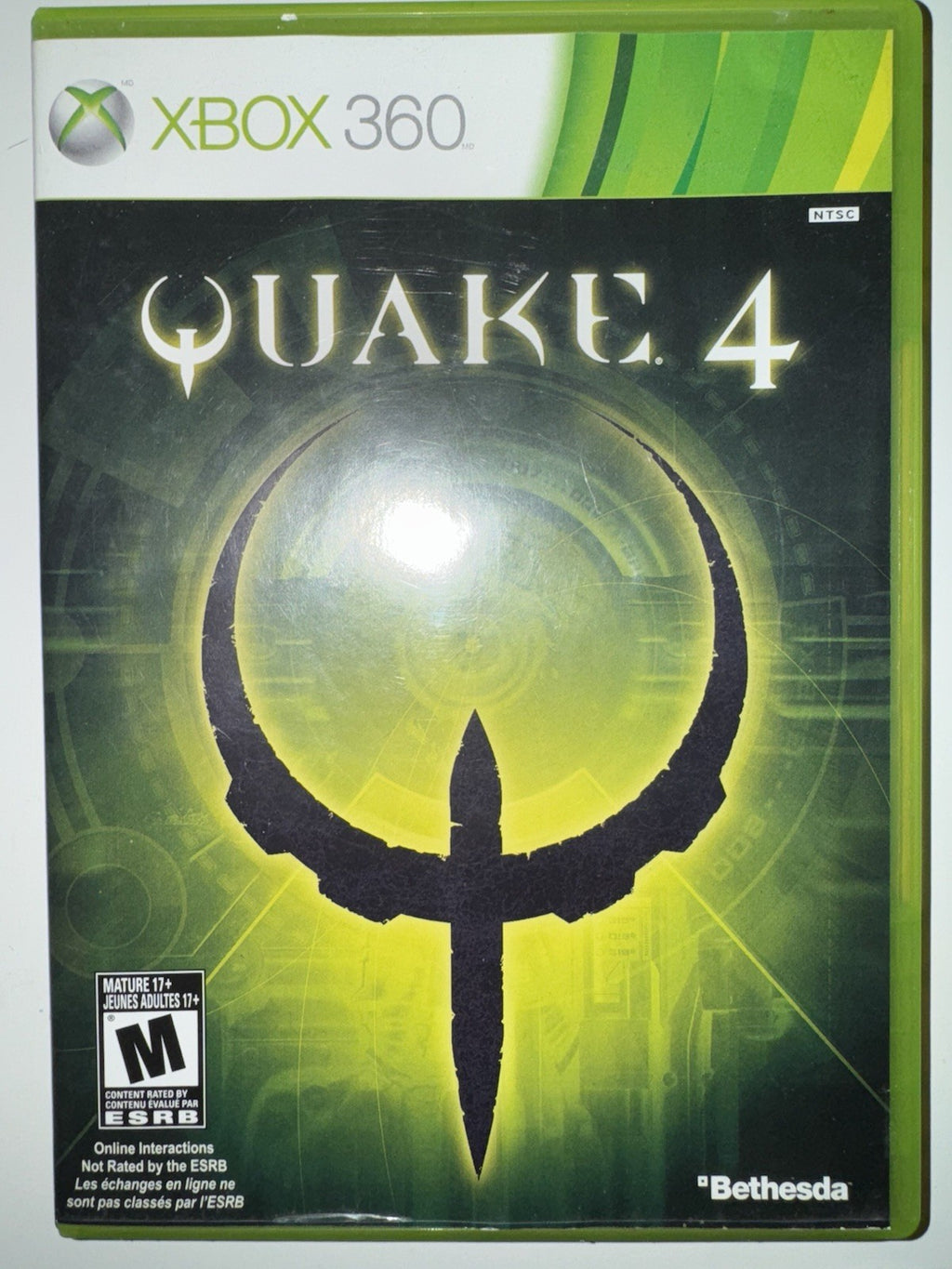 Quake 4 (Microsoft Xbox 360, 2005) CIB COMPLETE + MANUAL XB360