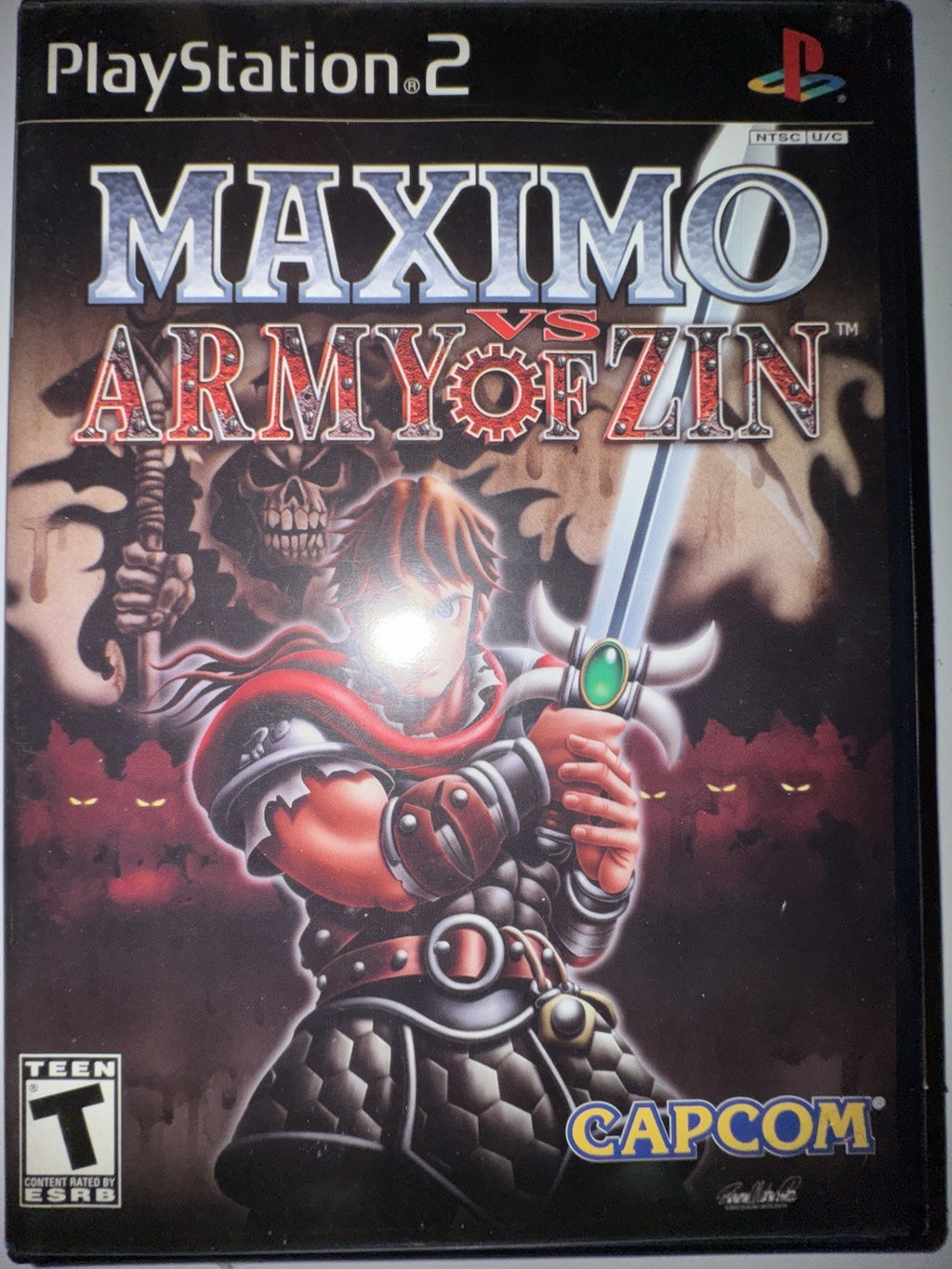 Maximo Vs Army Of Zin (Sony Playstation 2, 2004) PS2 W/ French Manual Only