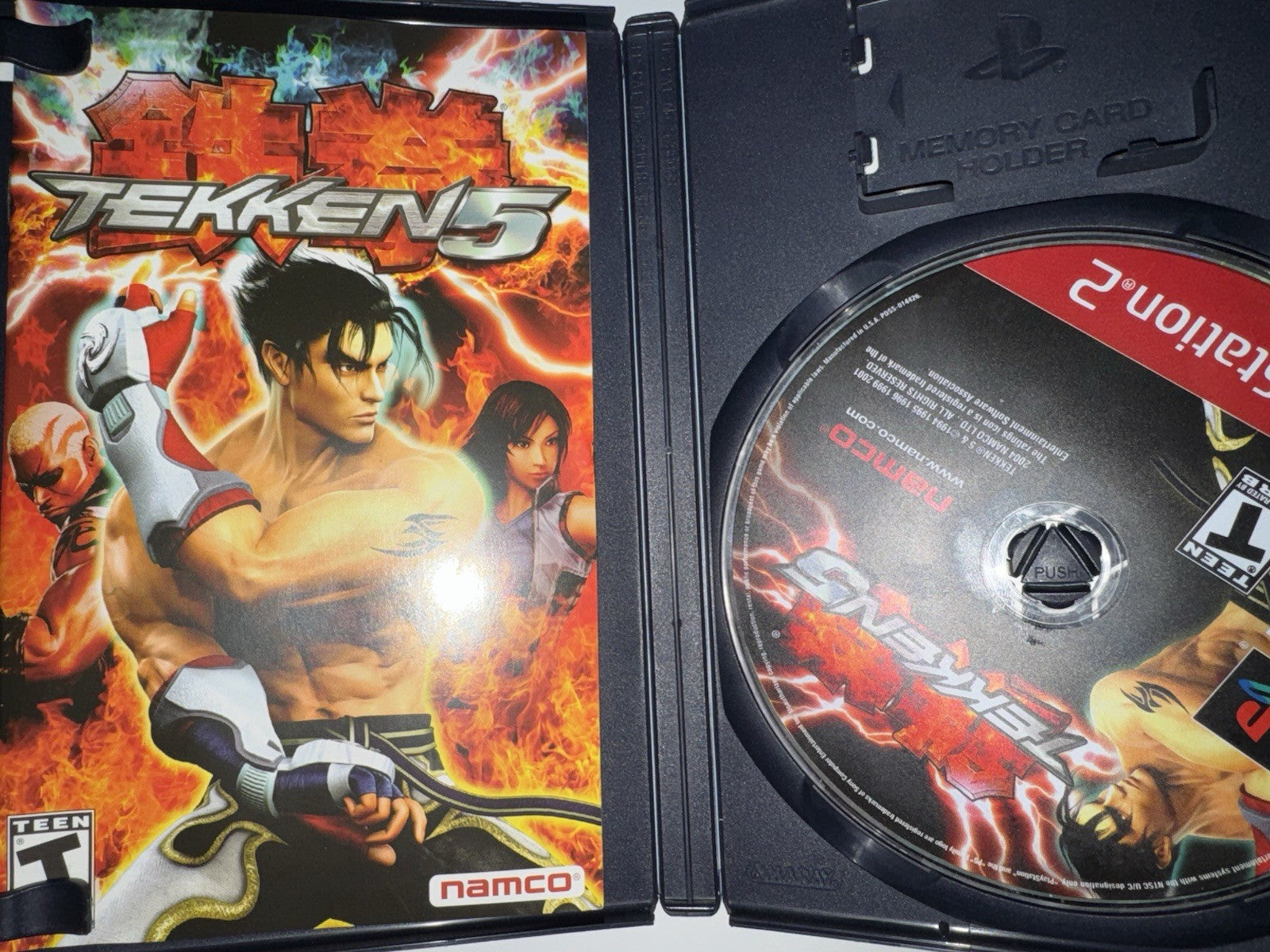 Tekken 5 (Sony PlayStation 2, 2004) CIB COMPLETE PS2