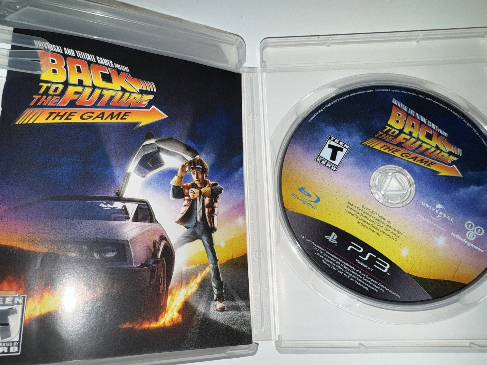 Back to the Future (Sony PlayStation 3, 2011) CIB Complete PS3