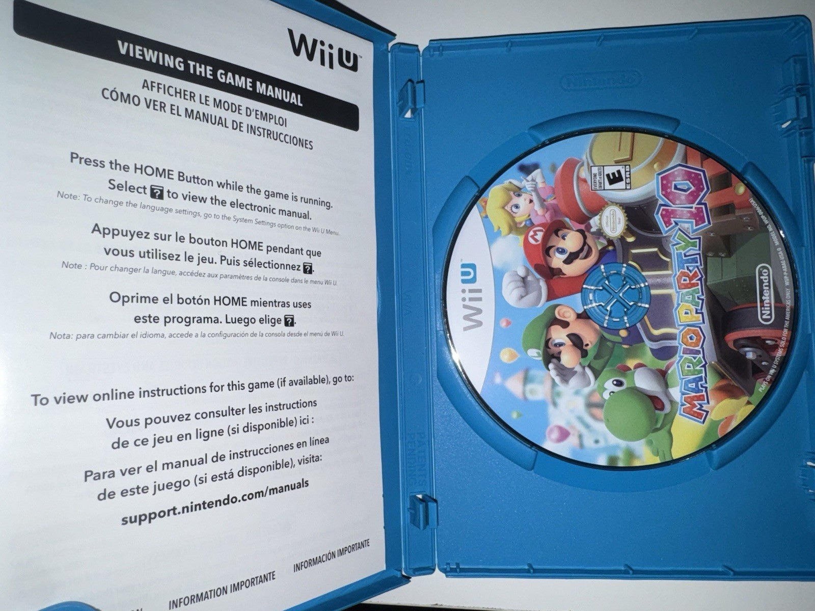 Mario Party 10 (Nintendo Wii U, 2015) WII U