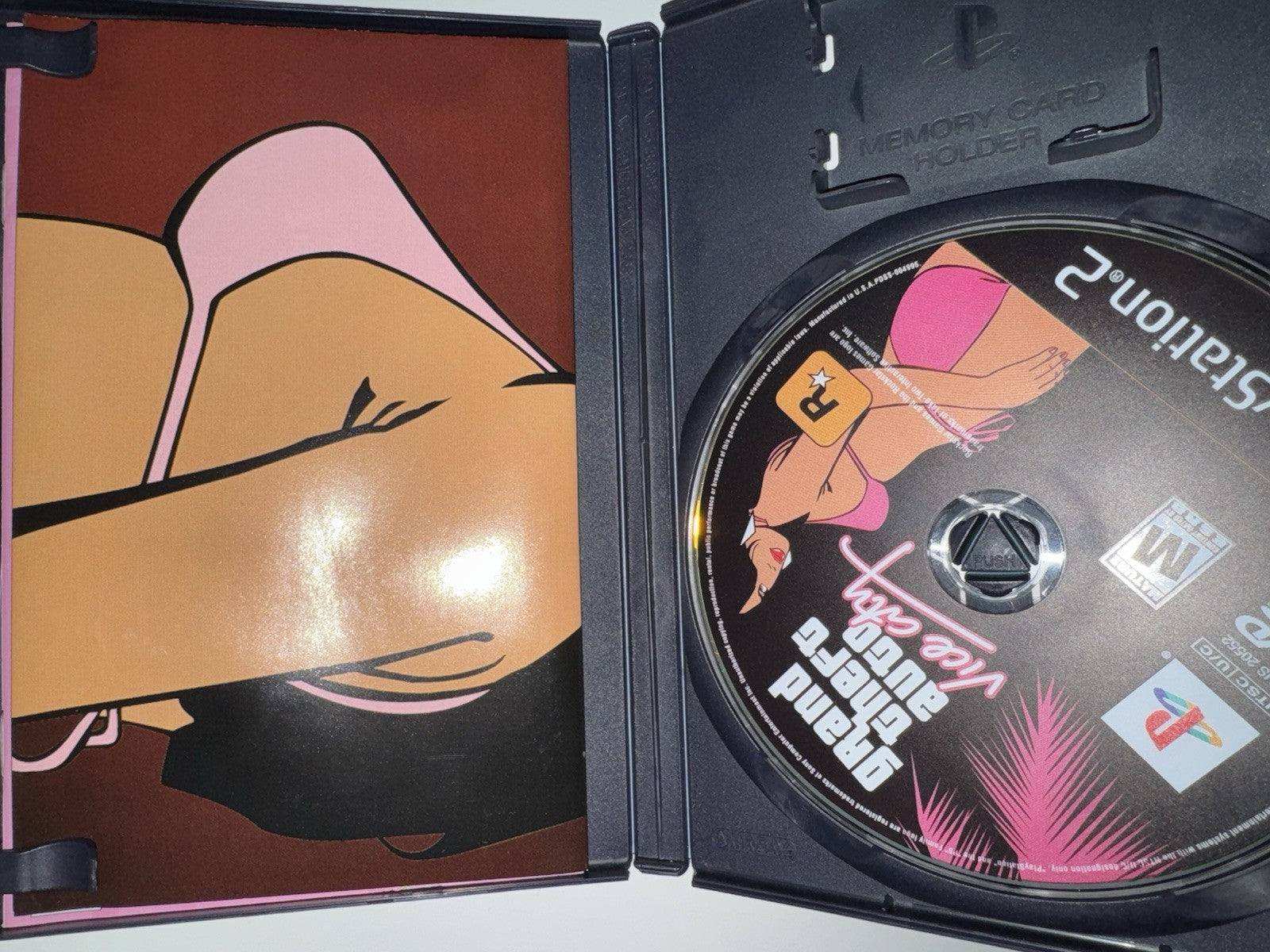 Grand Theft Auto: Vice City (Sony PlayStation 2, 2002) CIB + MAP/ POSTER PS2 GTA