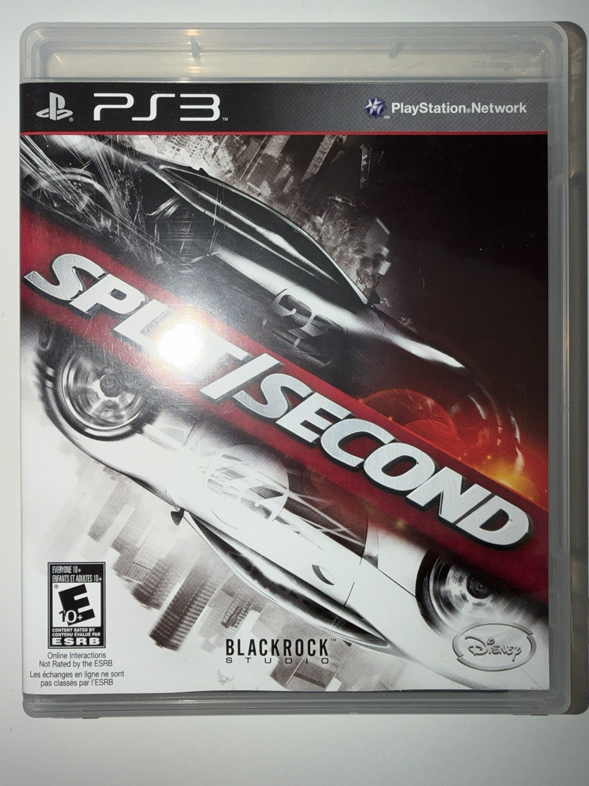 Split/Second (Sony Playstation3, 2010) CIB COMPLETE PS3