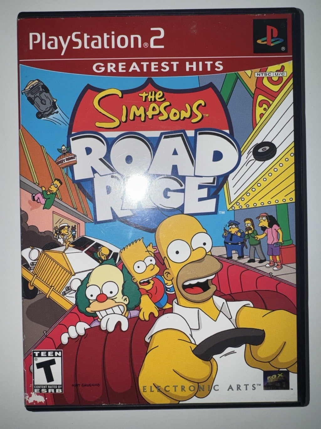 Simpsons Road Rage (Sony PlayStation 2, 2001) PS2