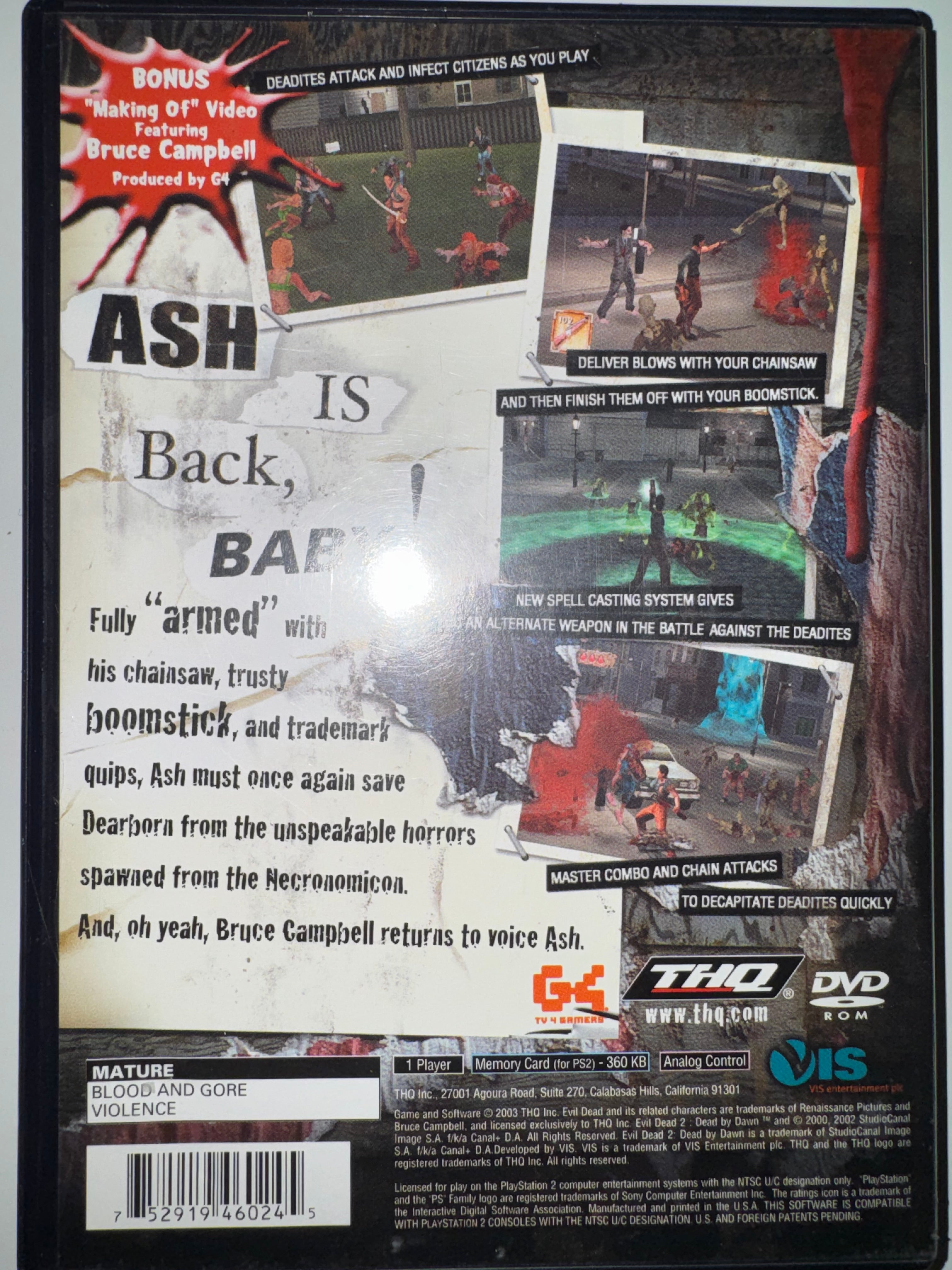 Evil Dead Fistful of Boomstick (Playstation 2) PS2