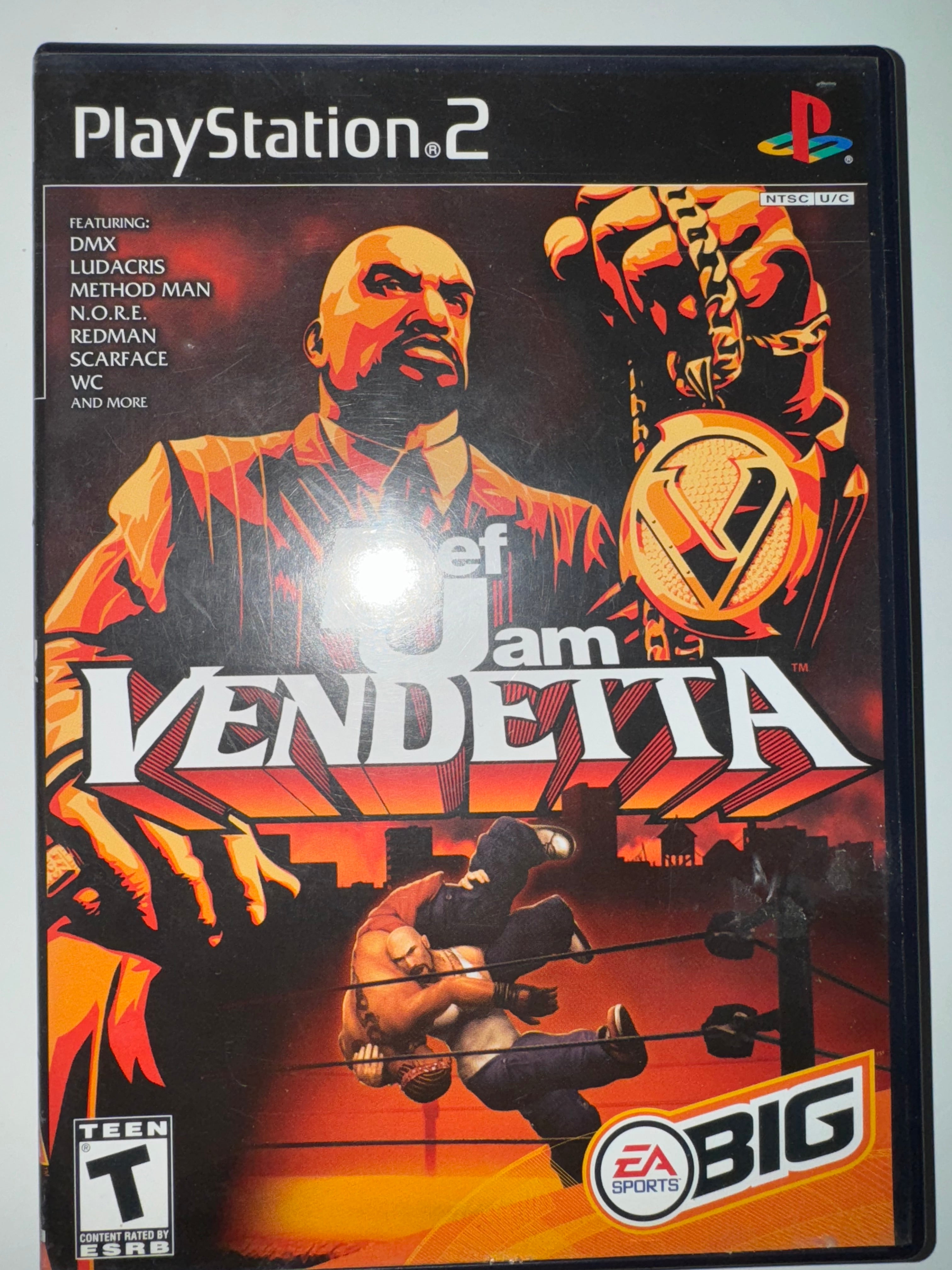 Def Jam Vendetta (Sony PlayStation 2, 2003) CIB COMPLETE PS2
