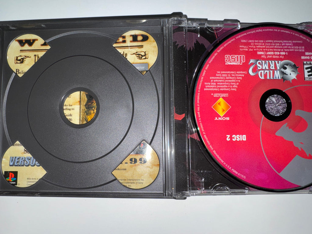 Wild Arms 2 (Sony PlayStation) CIB COMPLETE PS1