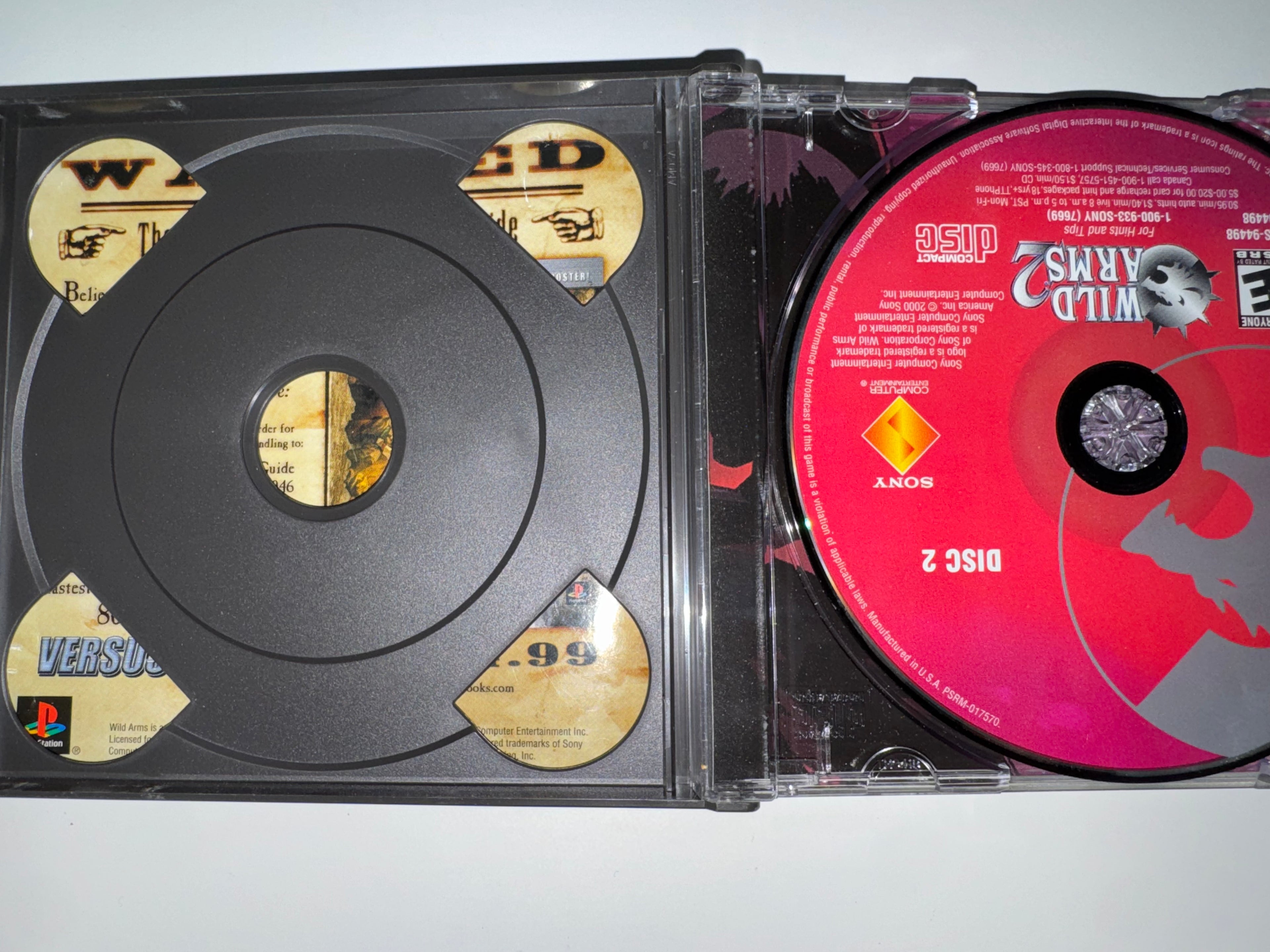 Wild Arms 2 (Sony PlayStation) CIB COMPLETE PS1