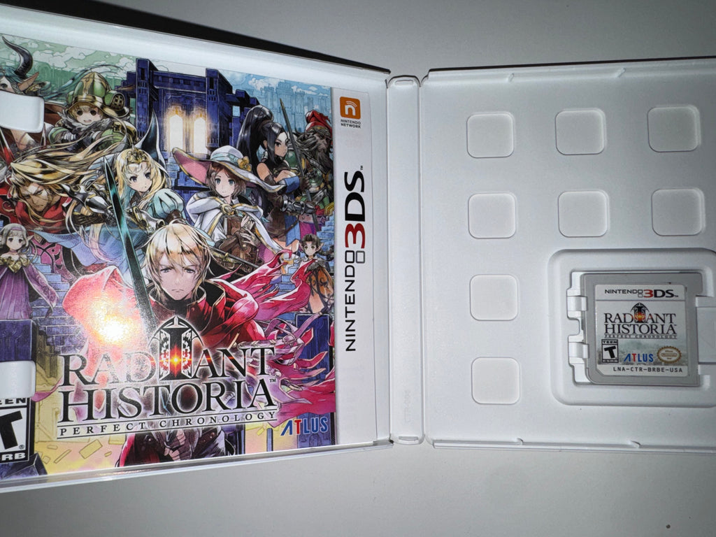 Radiant Historia: Perfect Chronology (Nintendo 3DS) CIB COMPLETE