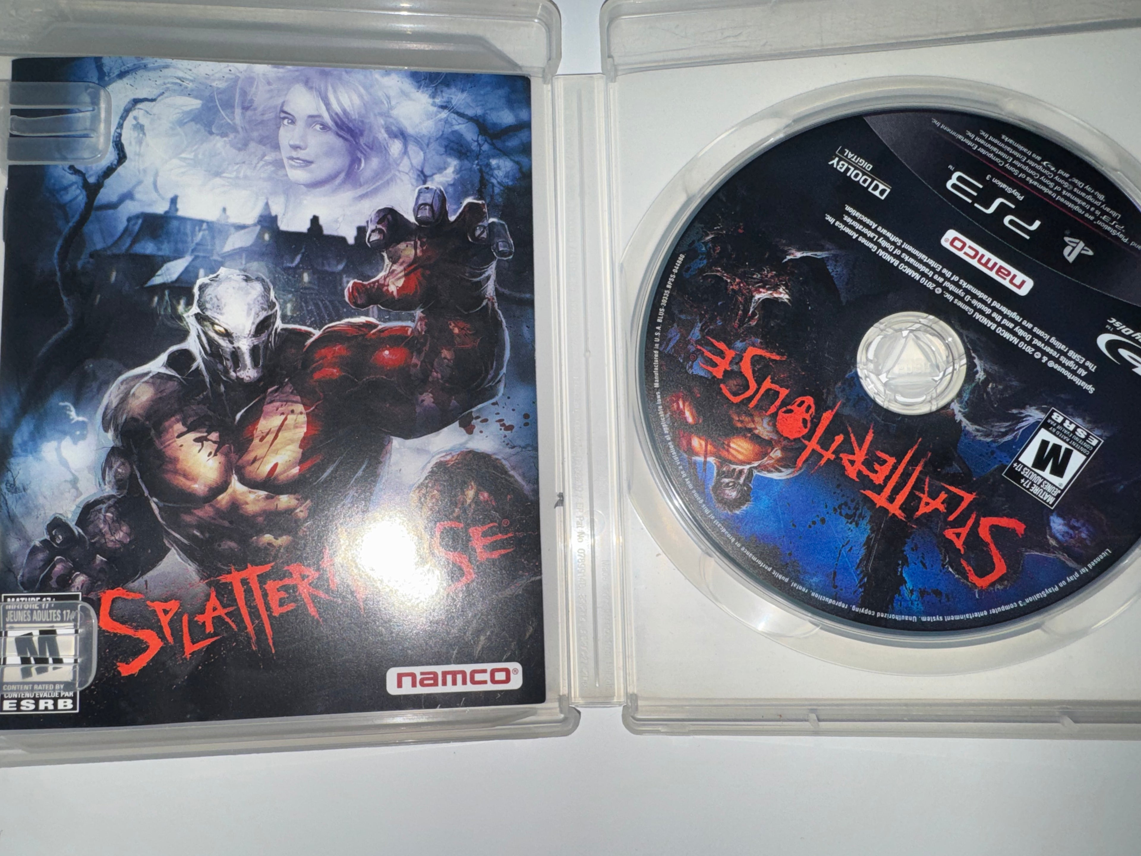 Splatterhouse (Sony PlayStation 3, 2010) CIB COMPLETE PS3