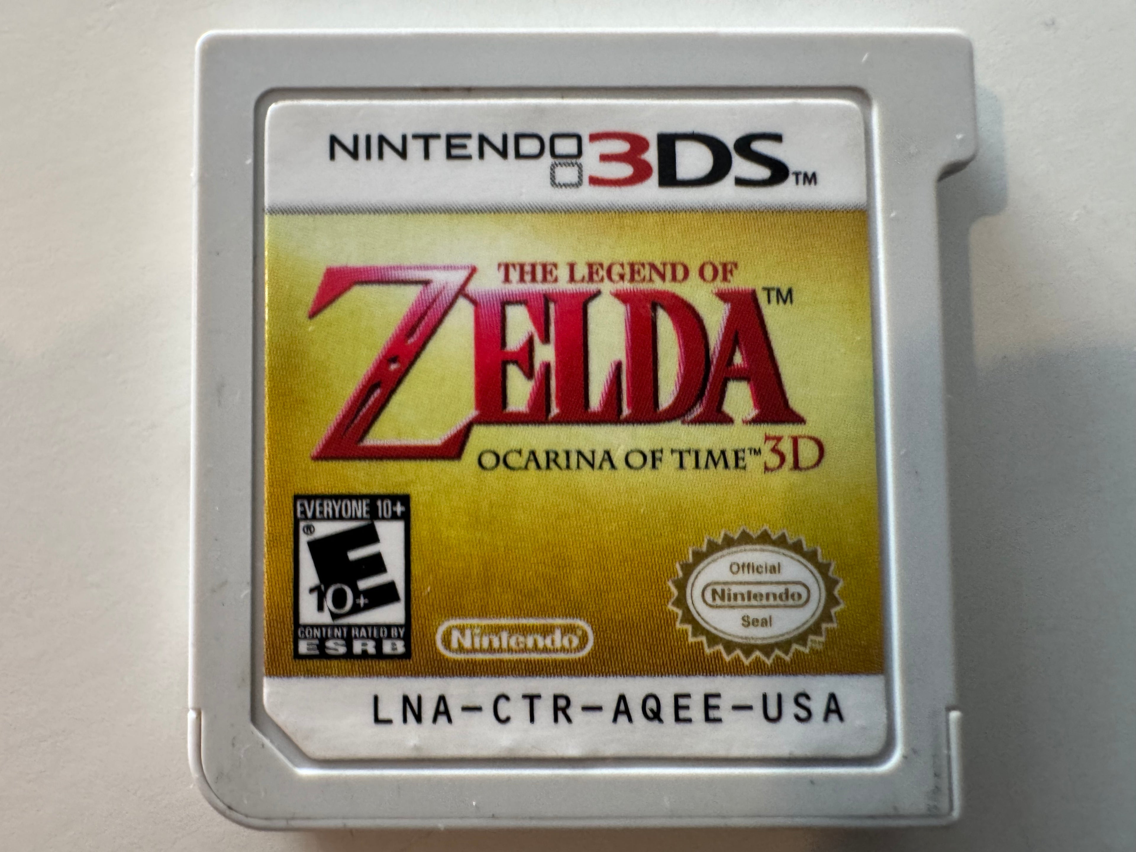 THE LEGEND OF ZELDA OCARINA OF TIME 3D NINTENDO 3DS CART ONLY