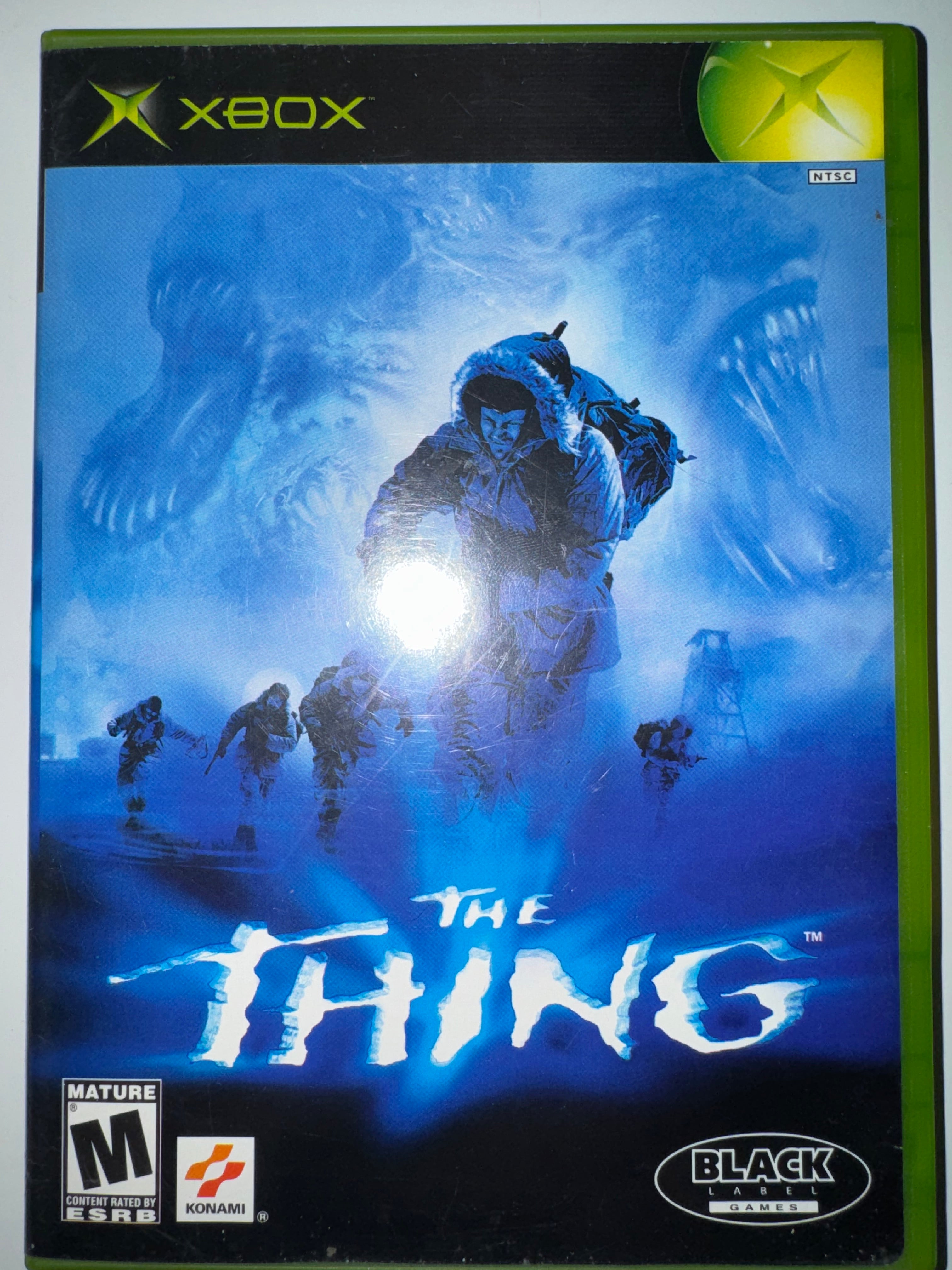 The Thing (Microsoft Xbox) OG XBOX W FRENCH MANUAL ONLY