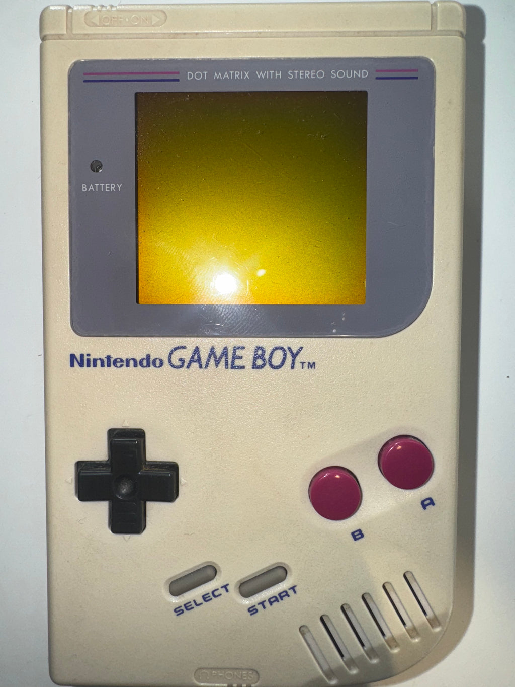 Nintendo ORIGINAL GAMEBOY CONSOLE SYSTEM GB.