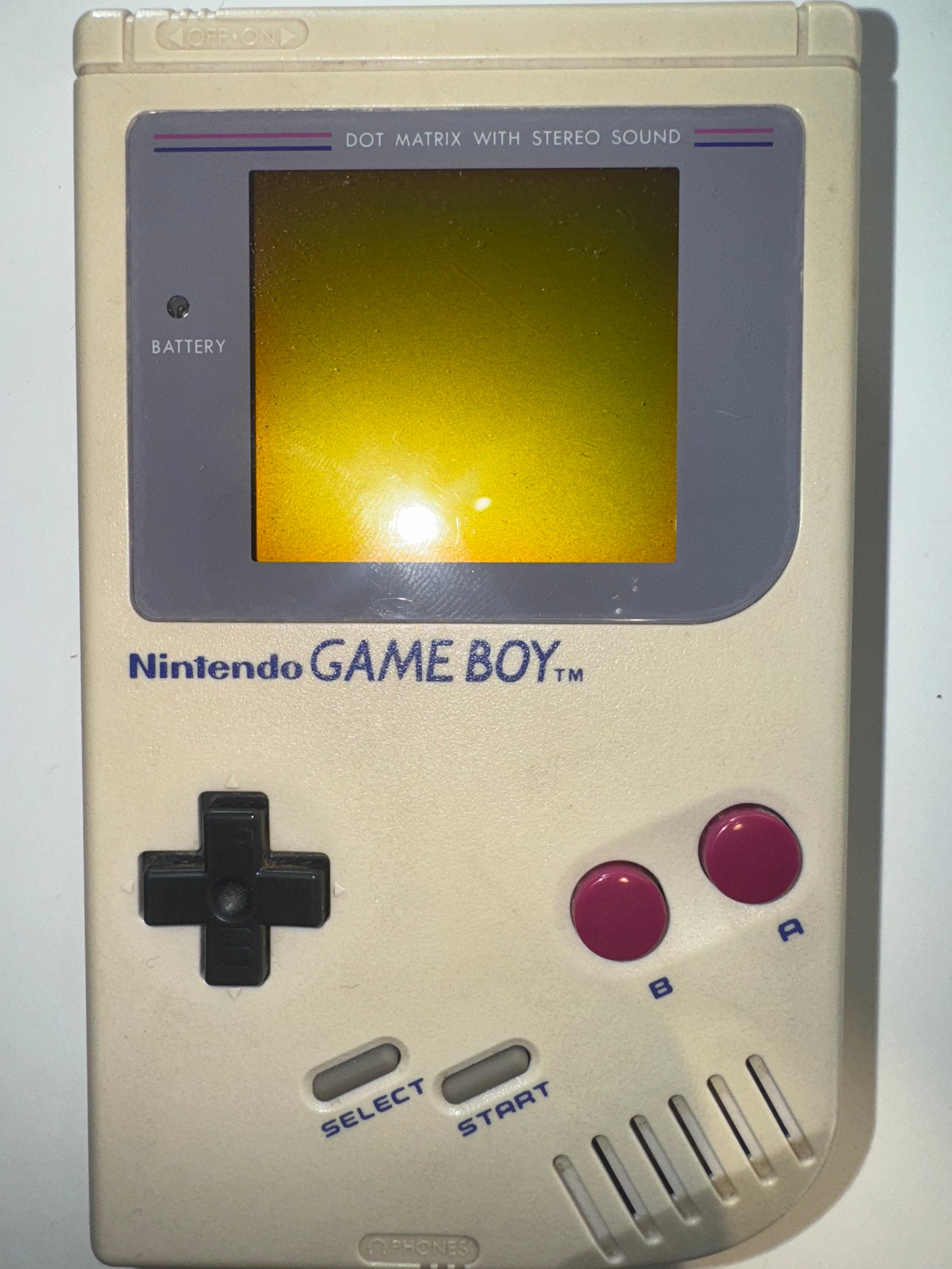 Nintendo ORIGINAL GAMEBOY CONSOLE SYSTEM GB.