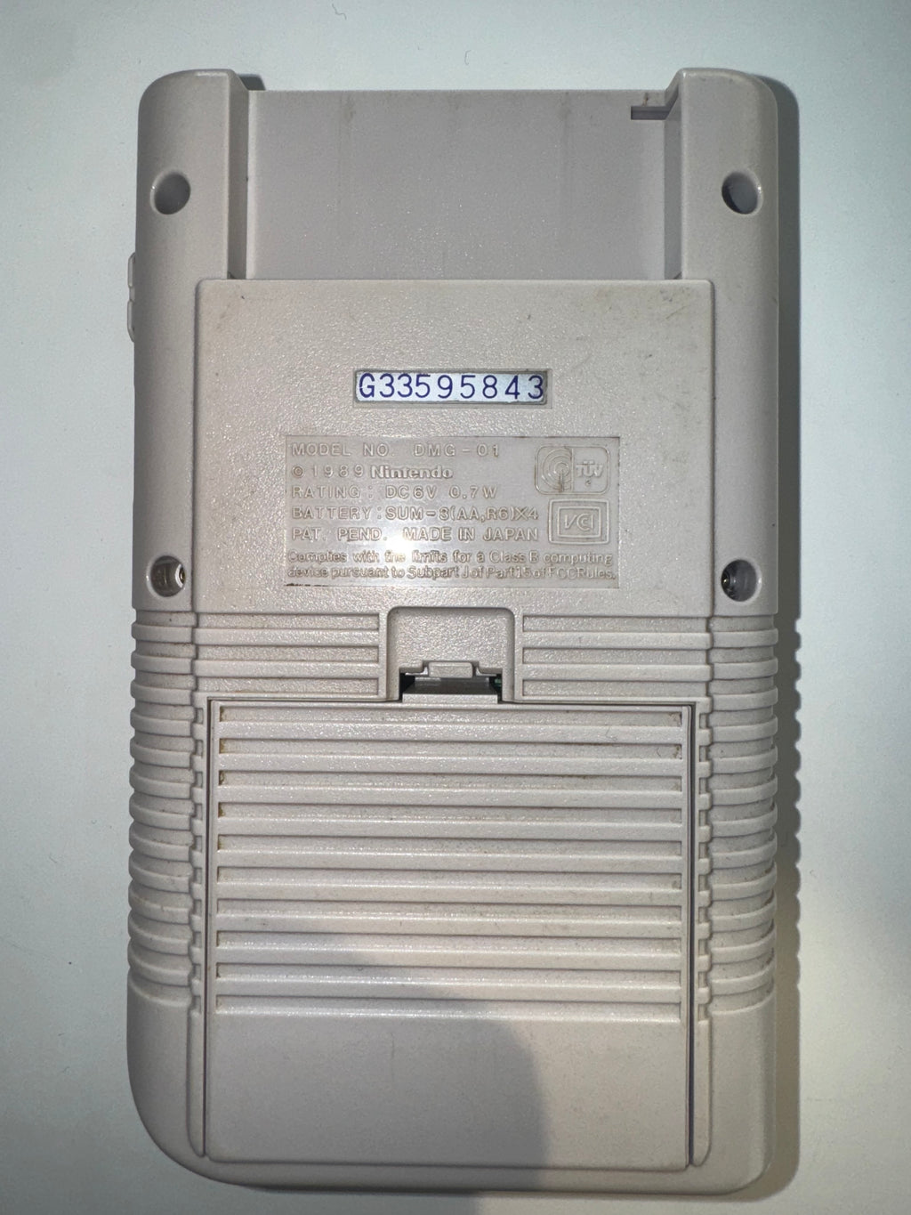 Nintendo ORIGINAL GAMEBOY CONSOLE SYSTEM GB.