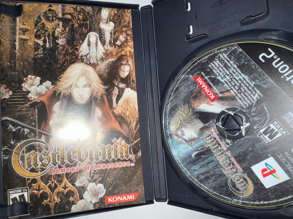 Castlevania: Lament of Innocence (Sony PlayStation 2, 2003) CIB COMPLETE PS2