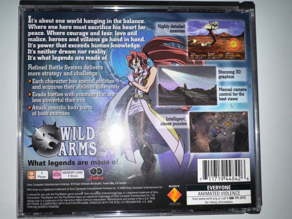 Wild Arms 2 (Sony PlayStation) CIB COMPLETE PS1