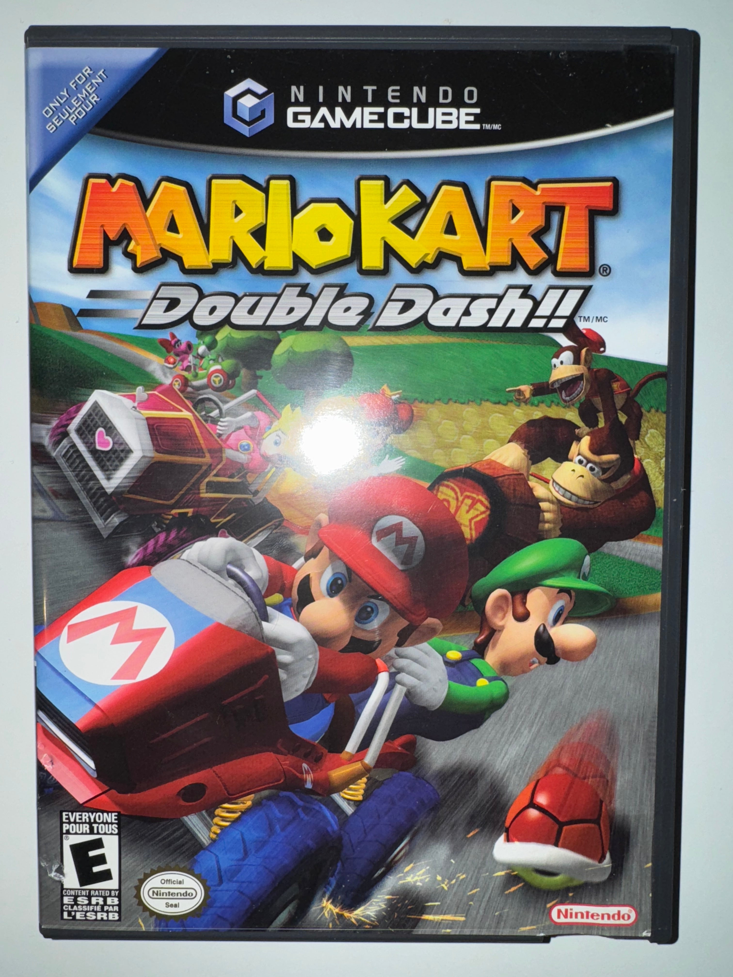 Mario Kart: Double Dash!! (Nintendo GameCube, 2003) CIB COMPLETE GC