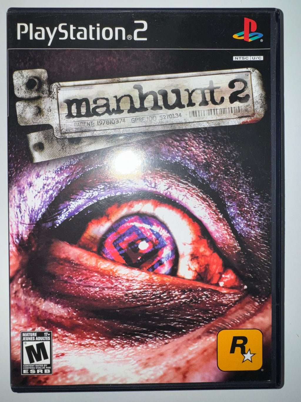 Manhunt 2 Sony Playstation 2 PS2 CIB COMPLETE