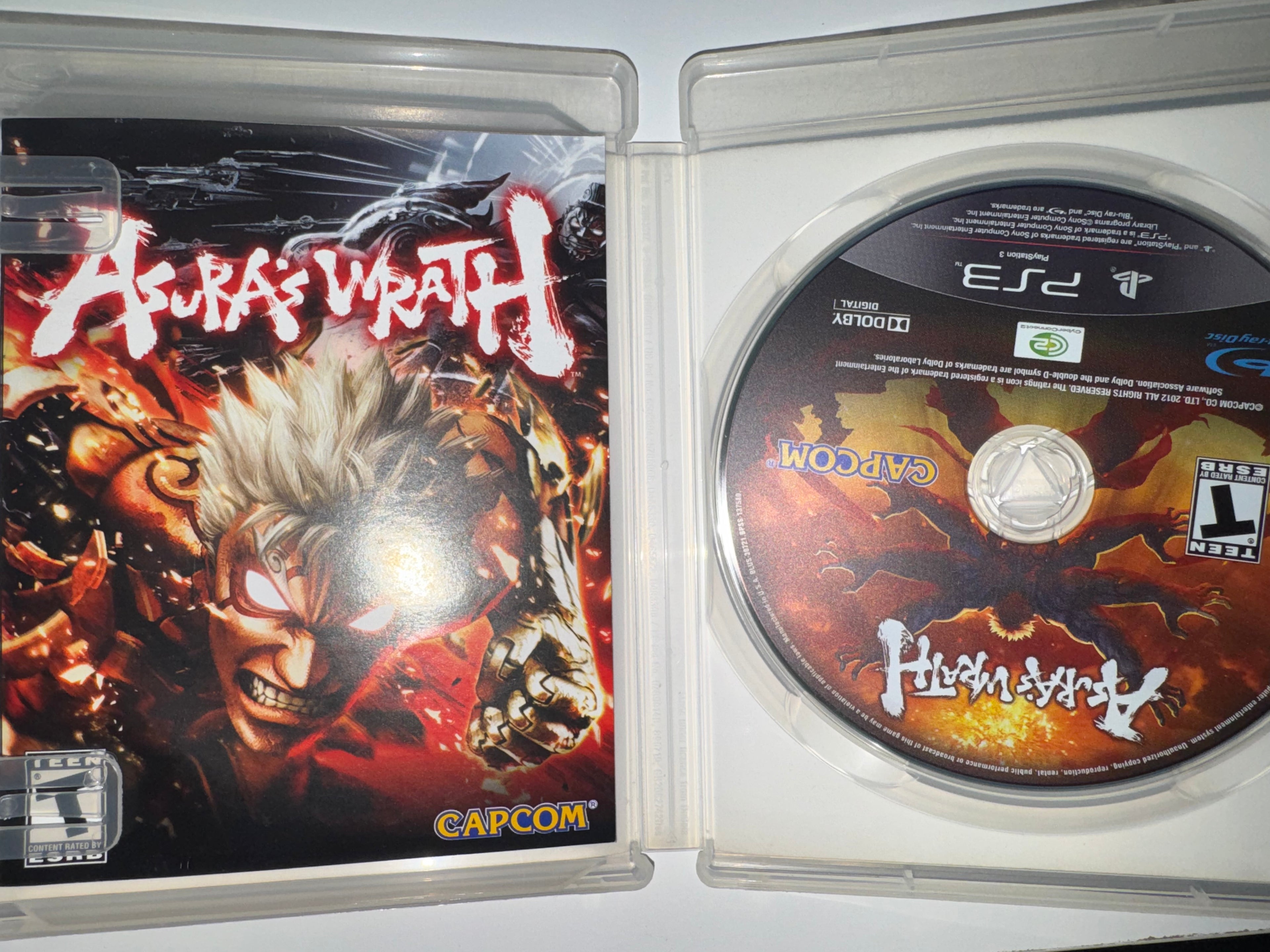 Asura's Wrath (Sony PlayStation 3, 2012) CIB COMPLETE PS3