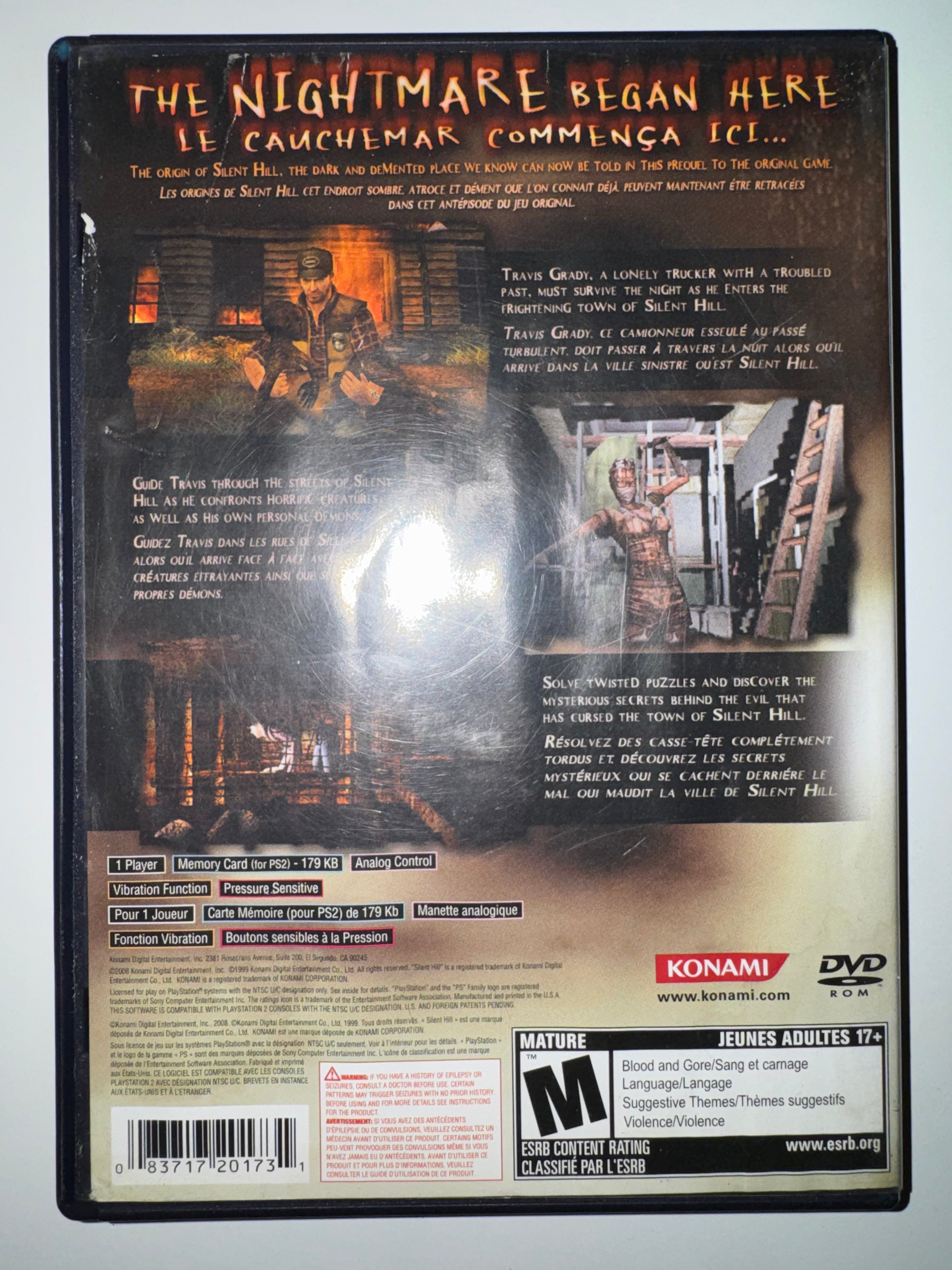 Silent Hill Origins Sony PlayStation 2 PS2 CIB COMPLETE