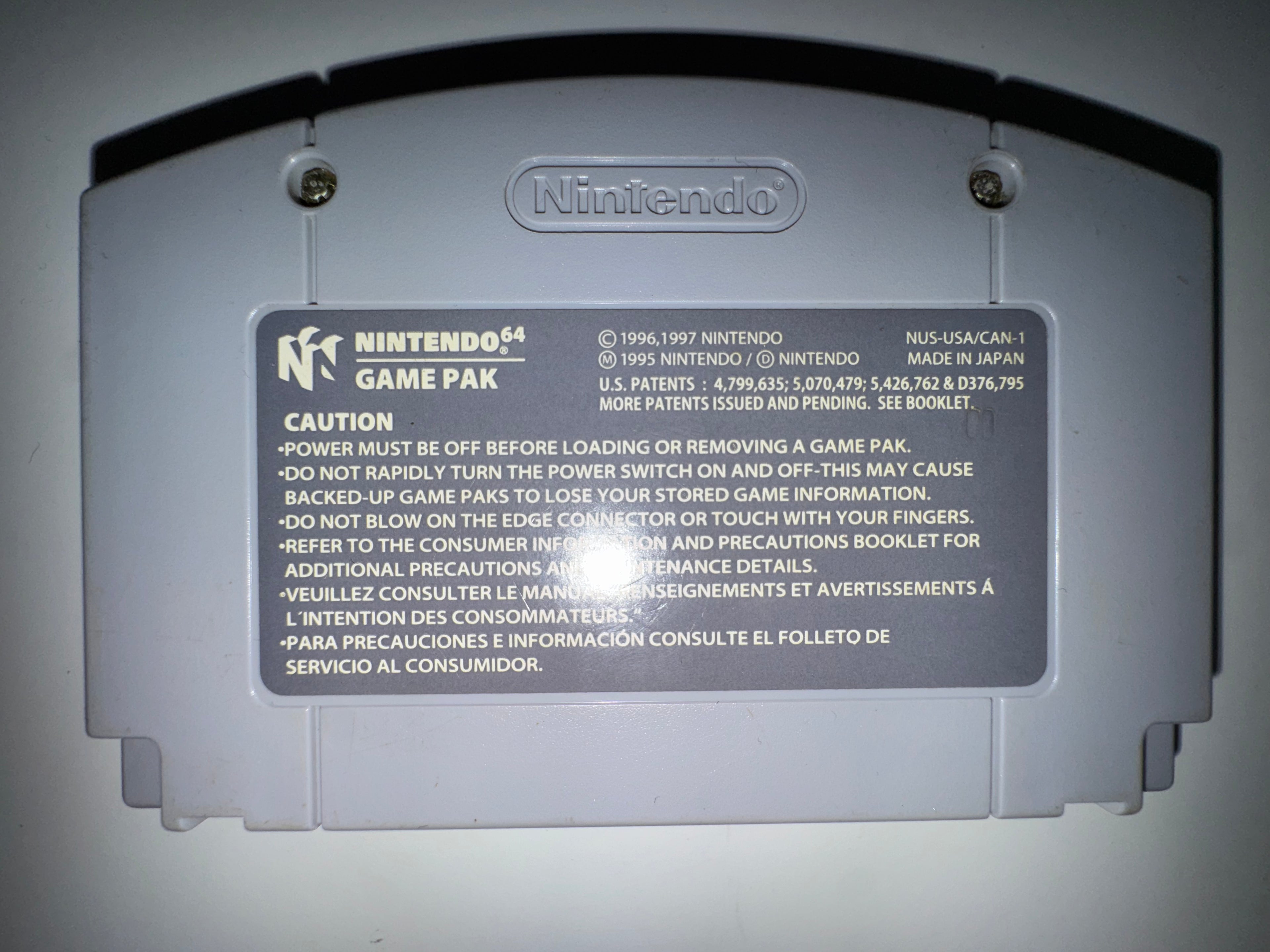 Super Smash Bros.  (Nintendo 64 N64 1996) N64 CART ONLY