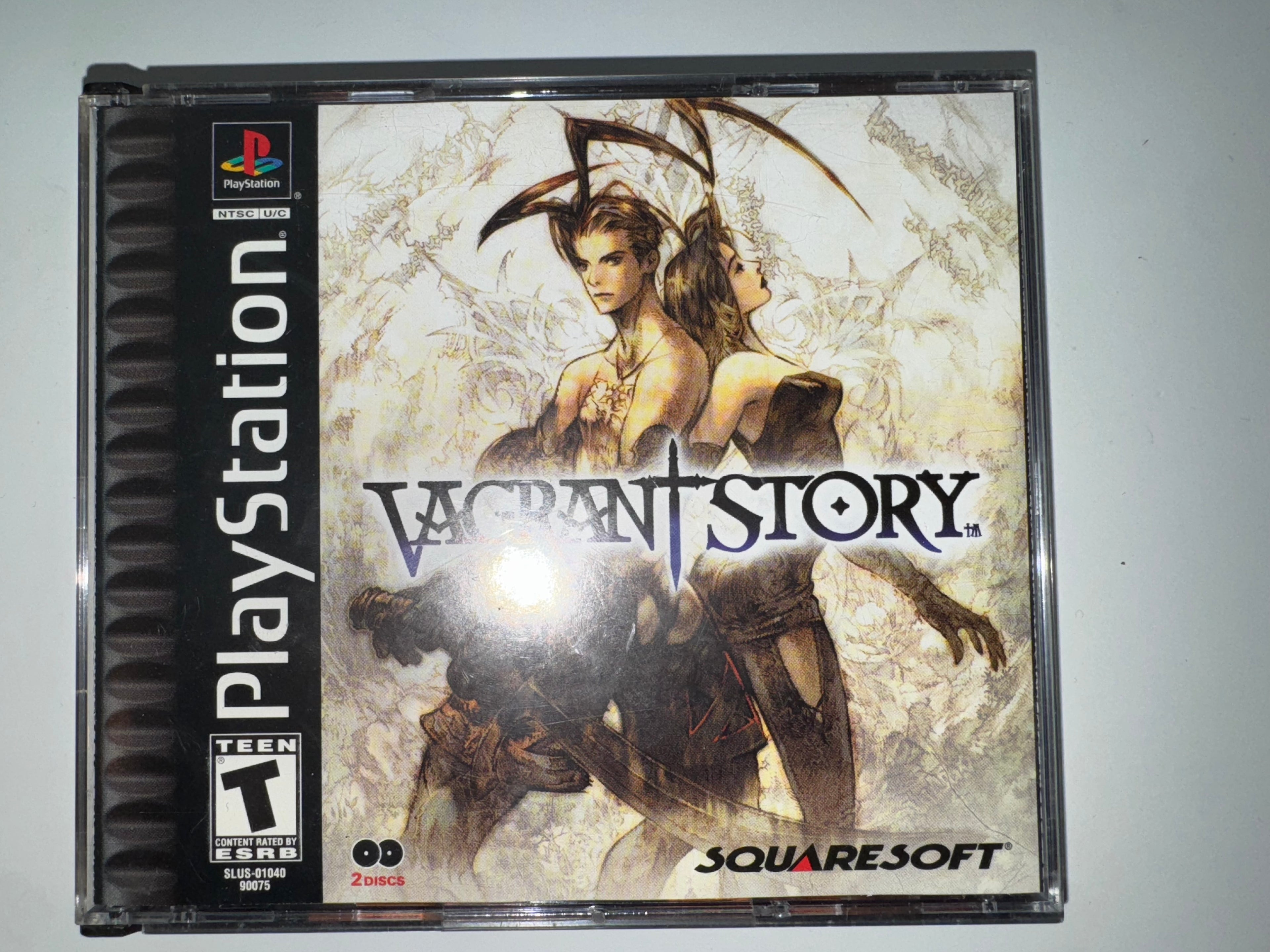 Vagrant Story (Sony PlayStation 1, 2000) CIB COMPLETE PS1