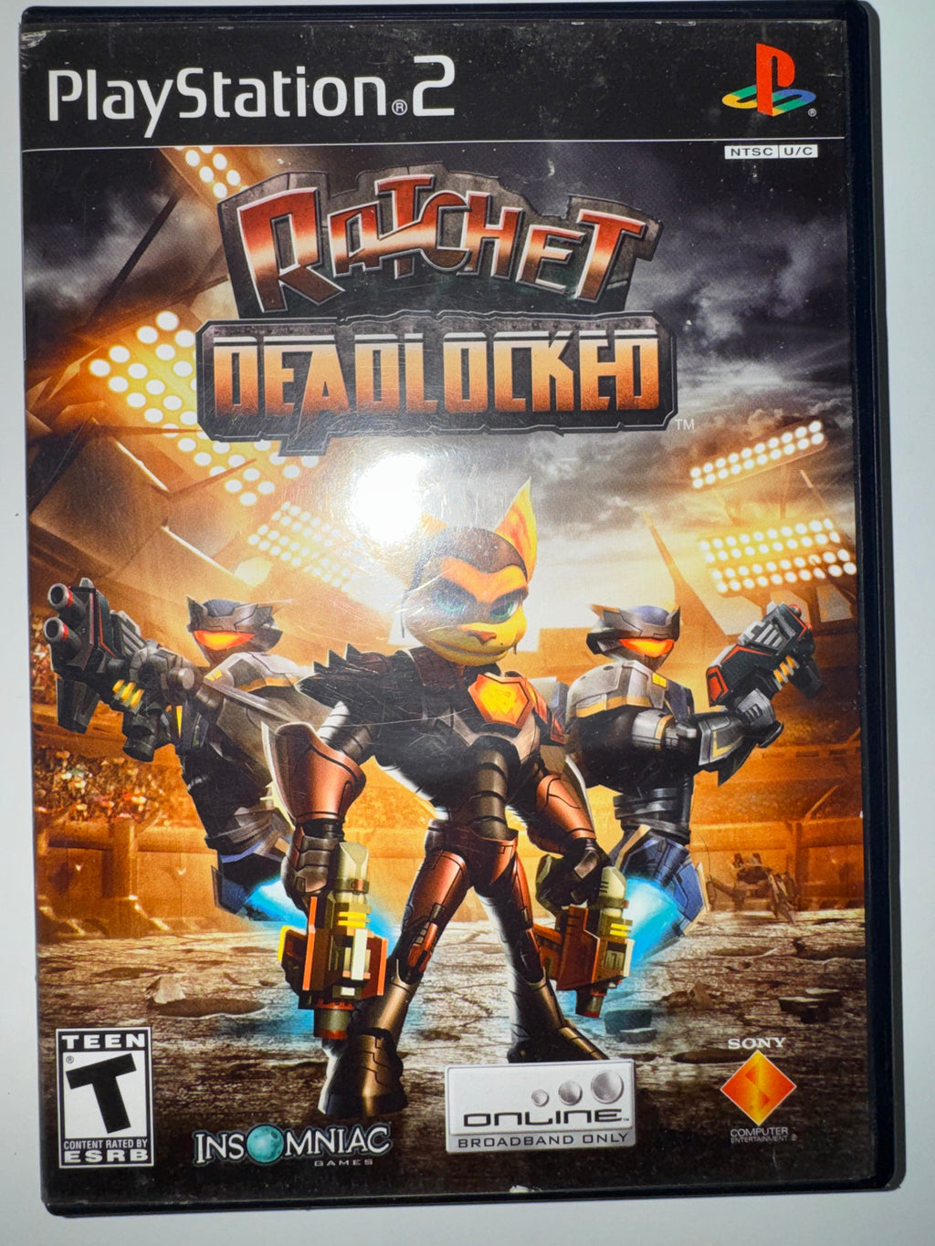 Ratchet: Deadlocked (Sony PlayStation 2, 2005) PS2