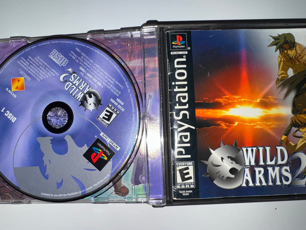 Wild Arms 2 (Sony PlayStation) CIB COMPLETE PS1