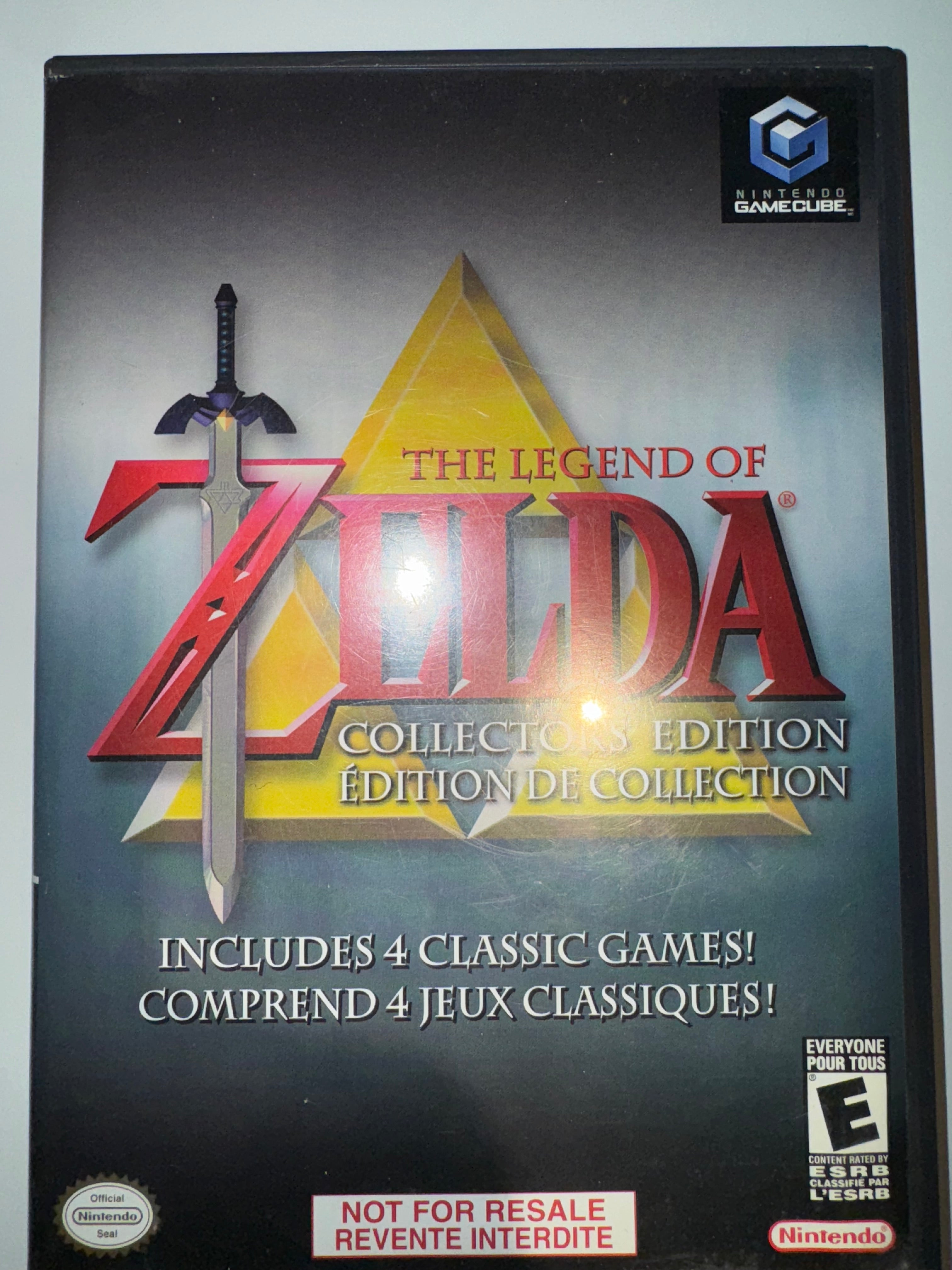 The Legend of Zelda Collector's Edition (Nintendo GameCube, 2003) CIB COMPLETE GC