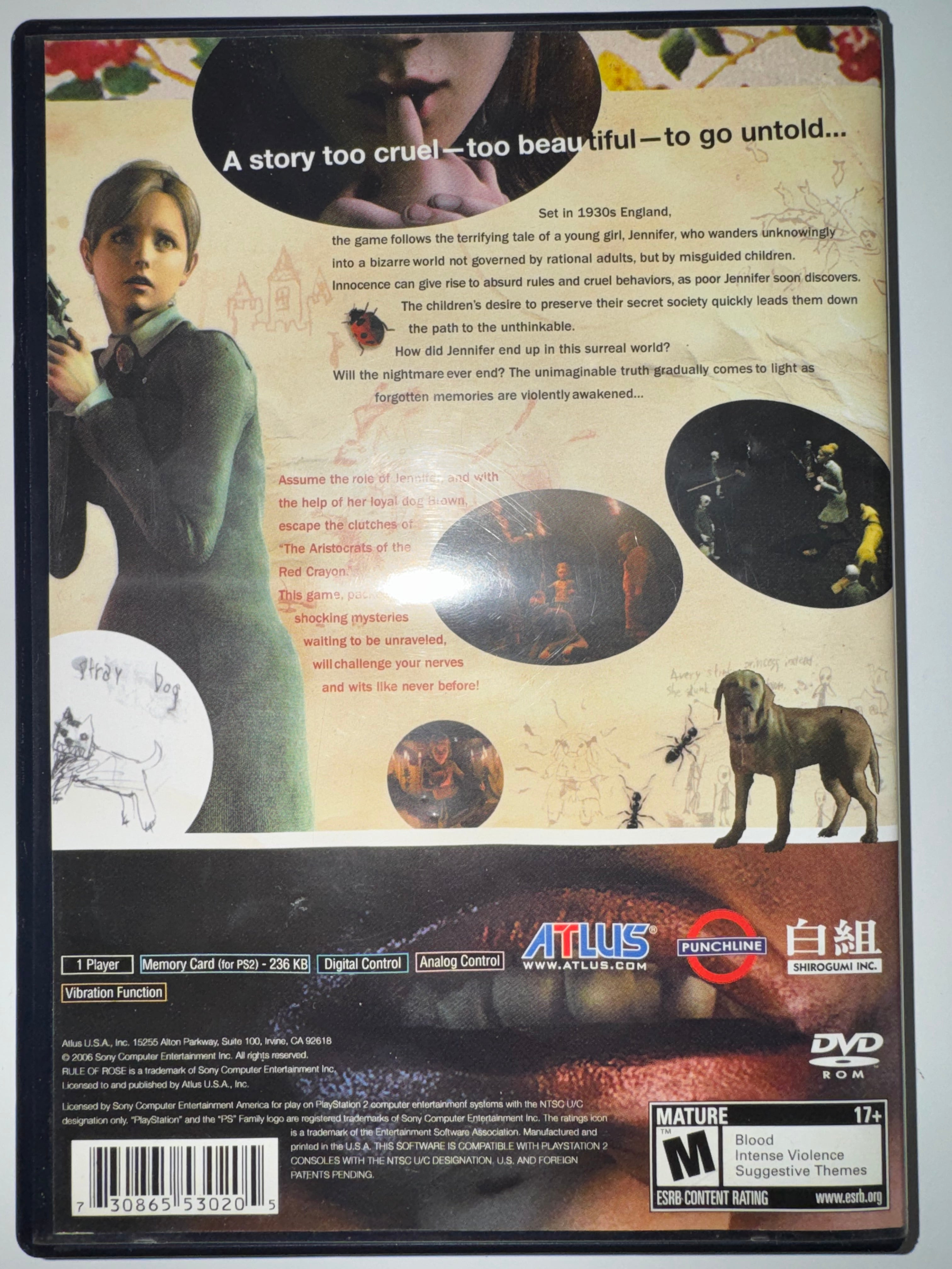 Rule Of Rose Sony Playstation 2 PS2