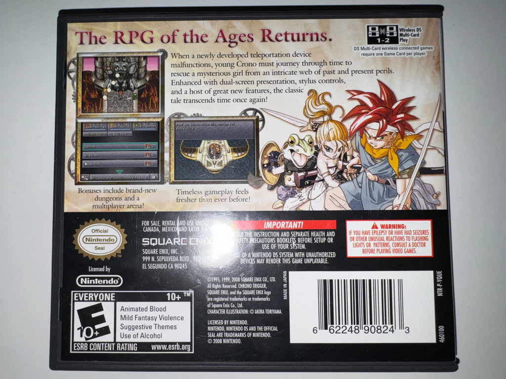 Chrono Trigger (Nintendo DS) CIB COMPLETE