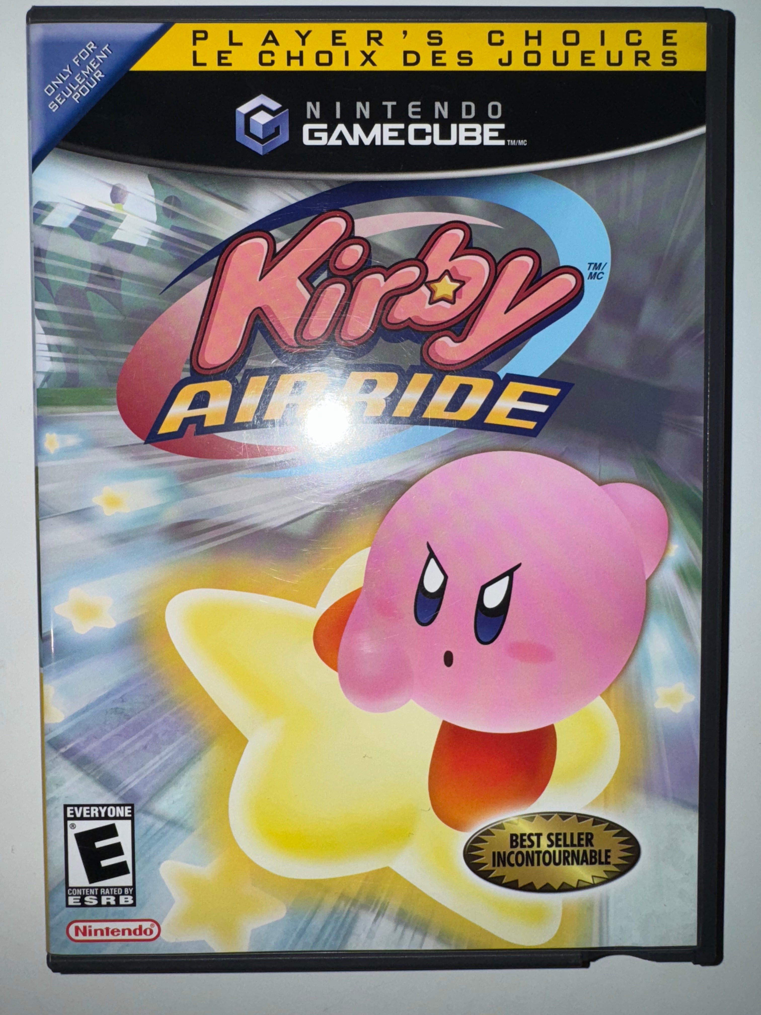Kirby Air Ride (Nintendo GameCube 2003 Players Choice) CIB COMPLETE