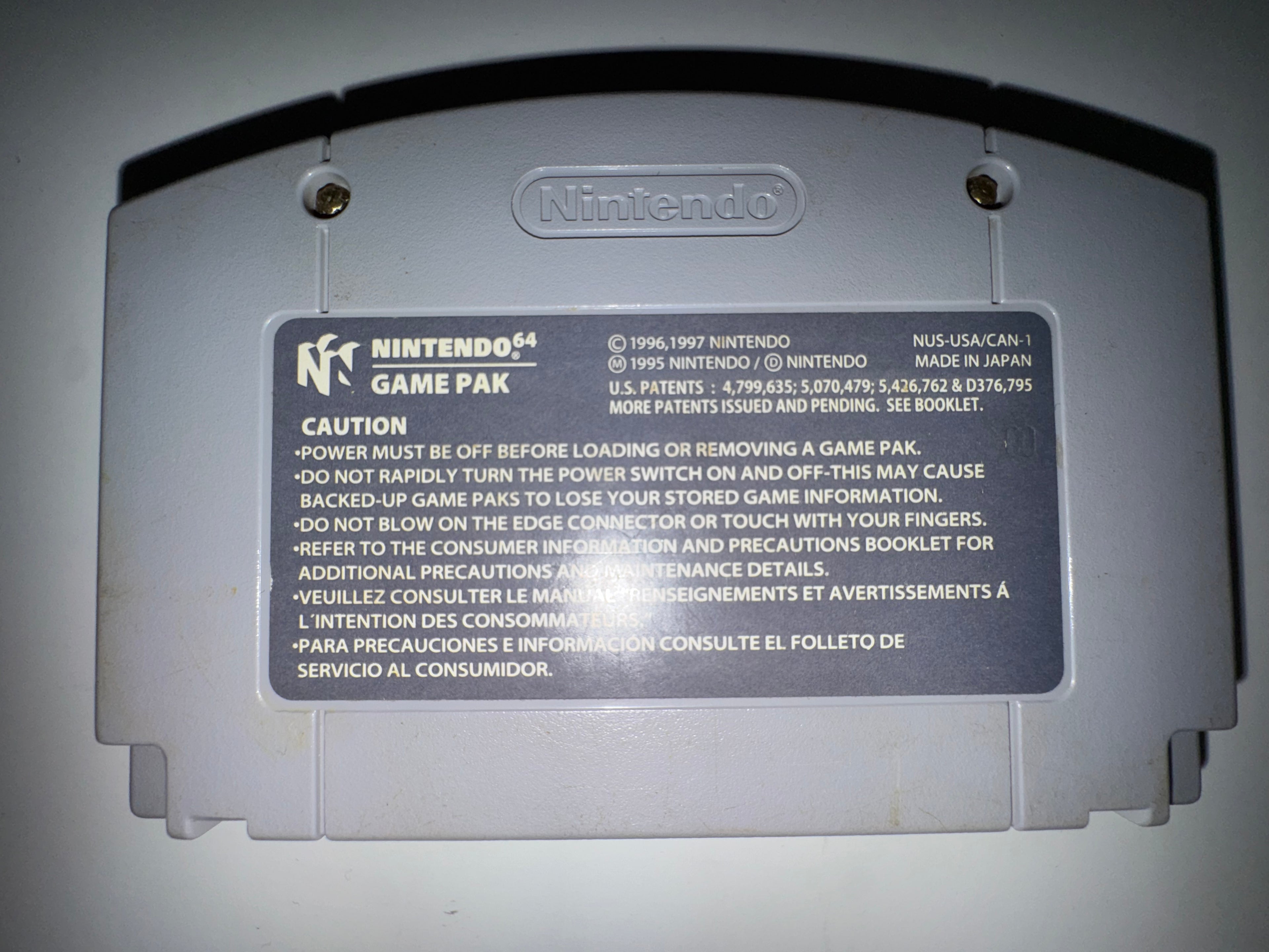 GoldenEye 007 (Nintendo 64, 1997) CART ONLY LOOSE N64