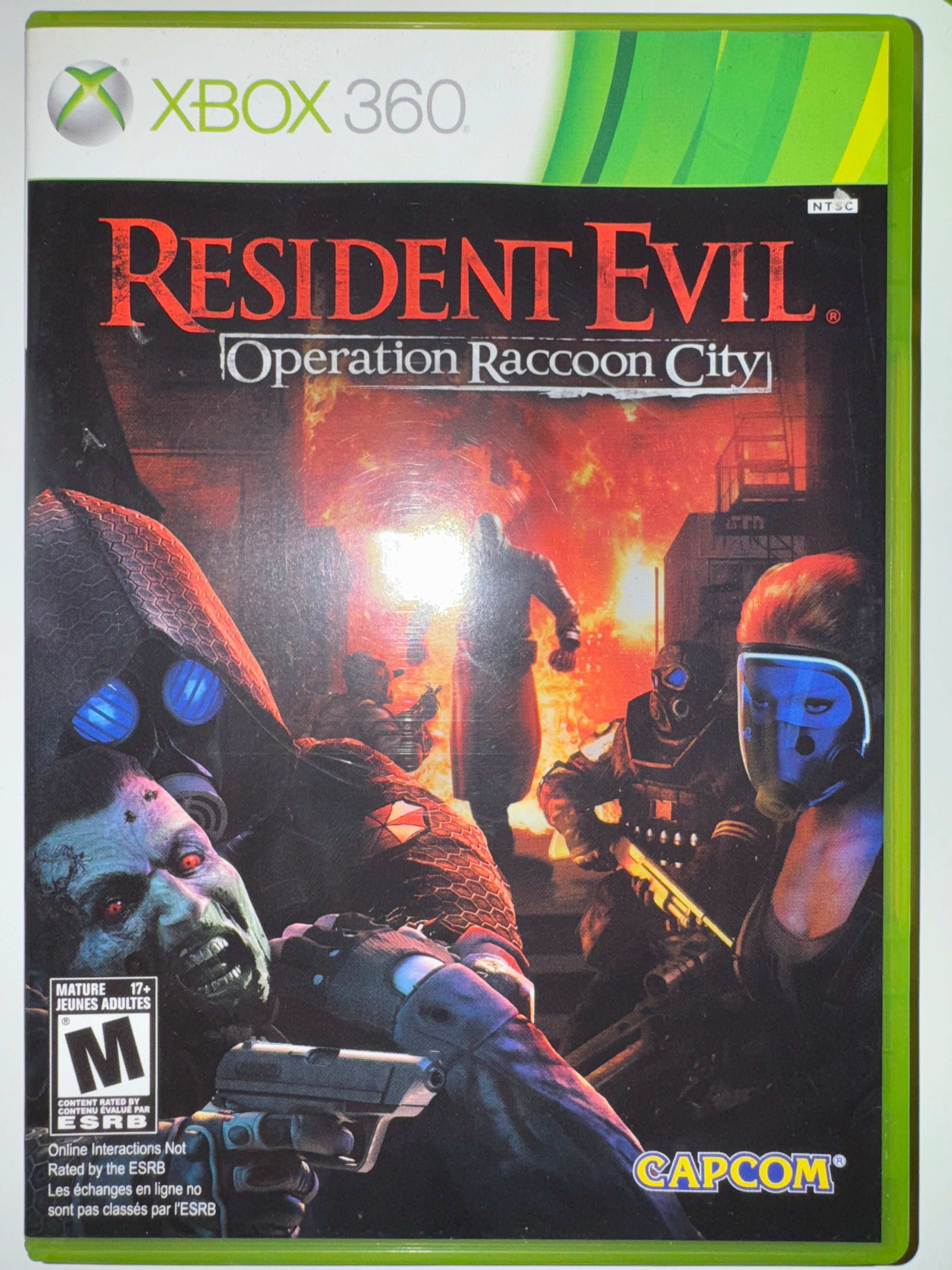 RESIDENT EVIL: OPERATION RACOON CITY XBOX 360