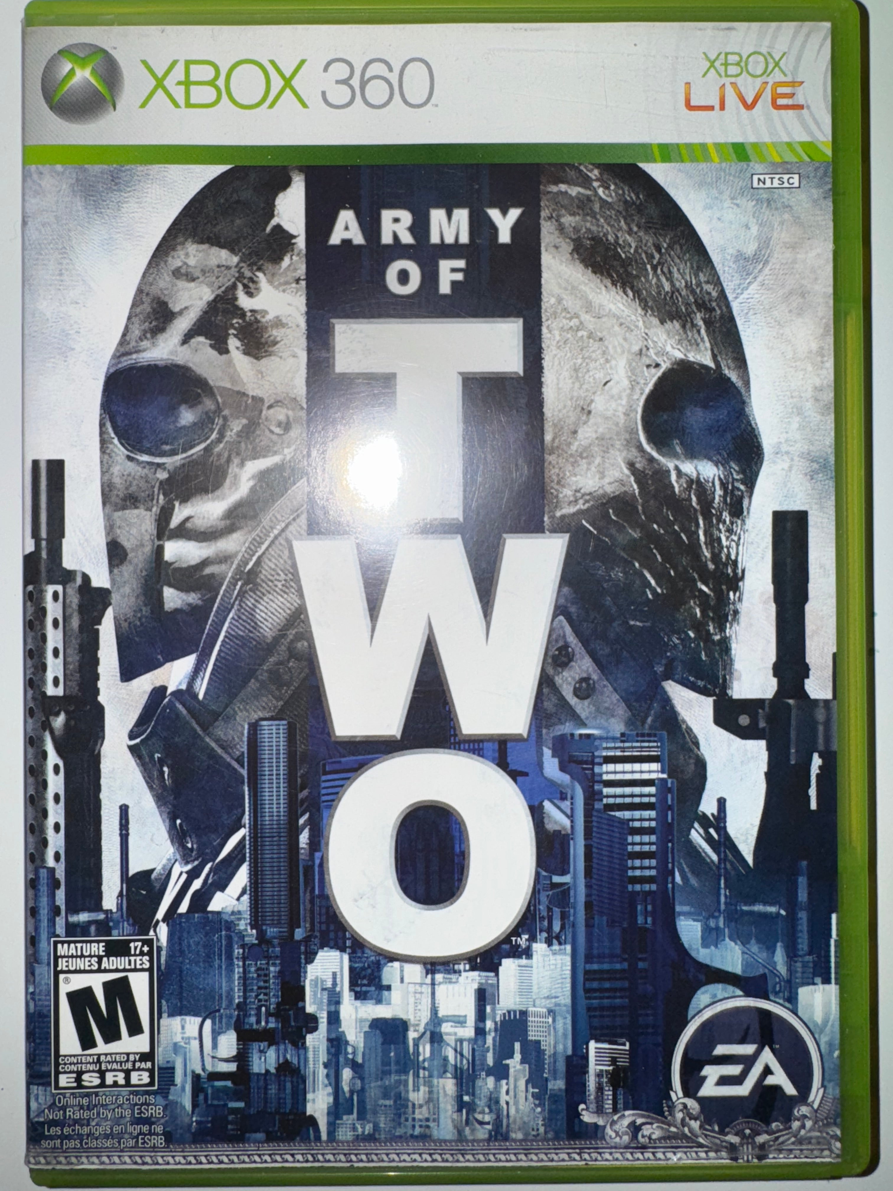 ARMY OF TWO XBOX 360