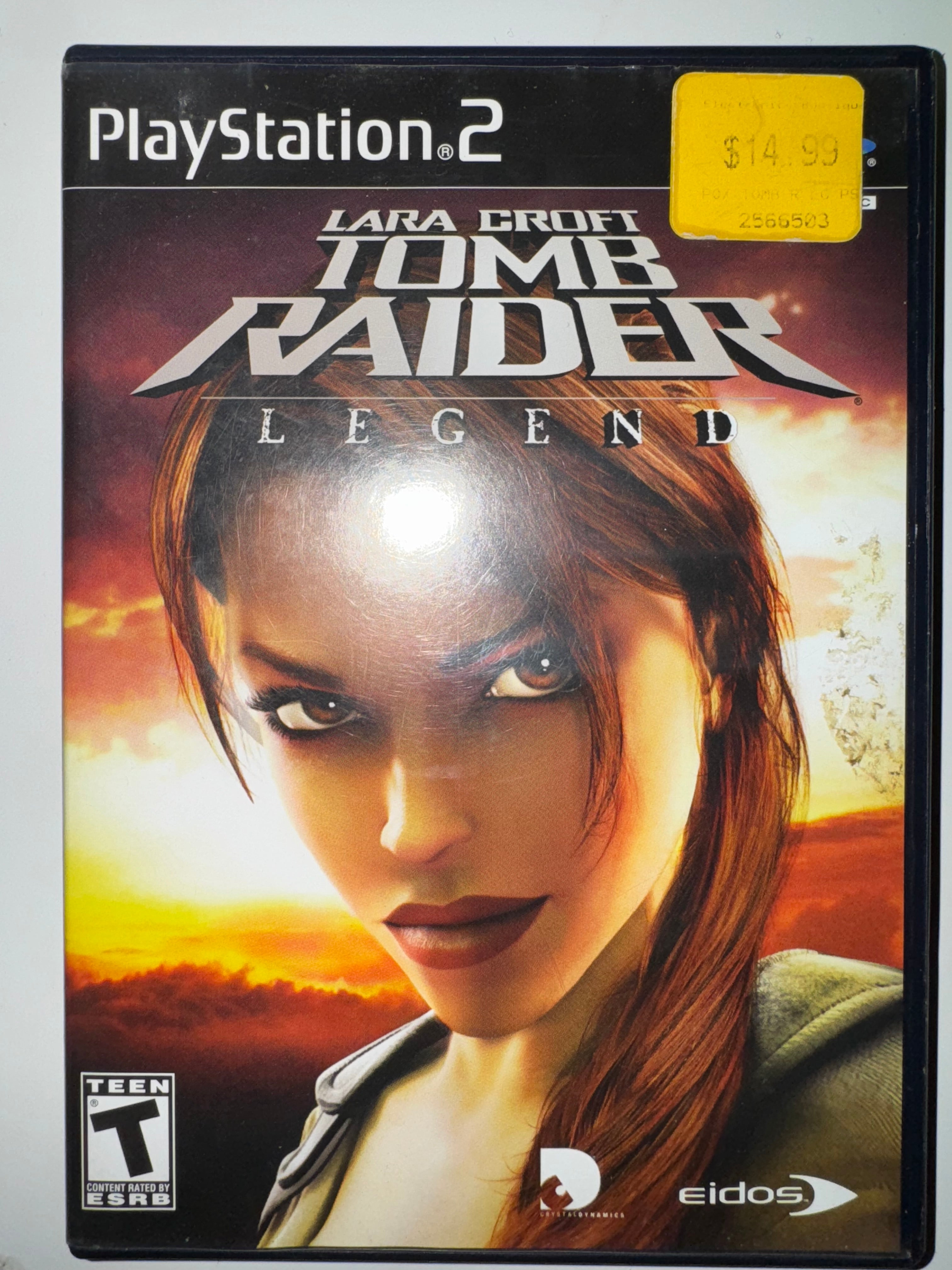 LARA CROFT TOMB RAIDER LEGEND PS2