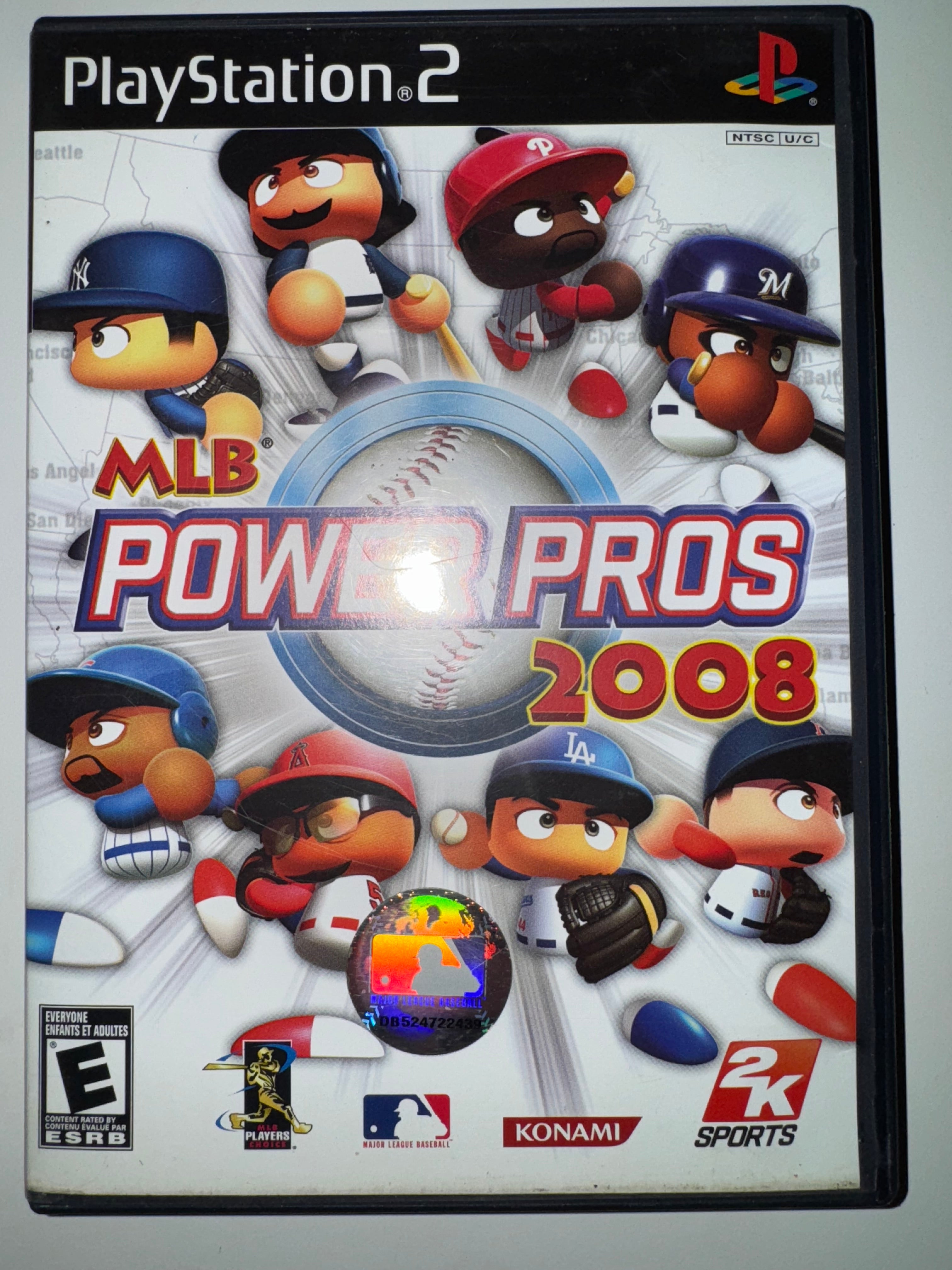 MLB POWER PROS 2008 PS2