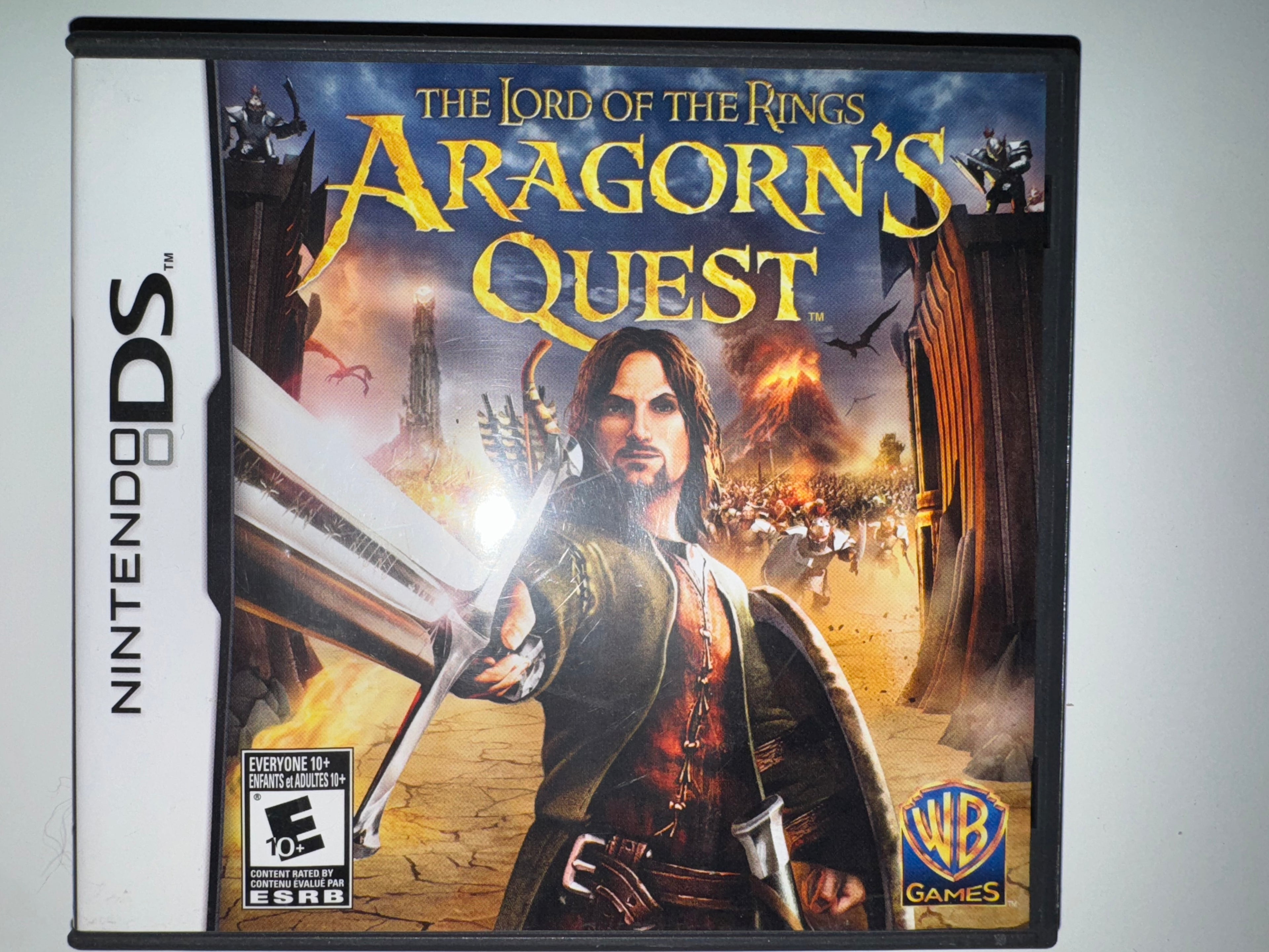 THE LORD OF THE RINGS ARAGORN’S QUEST NINTENDO DS